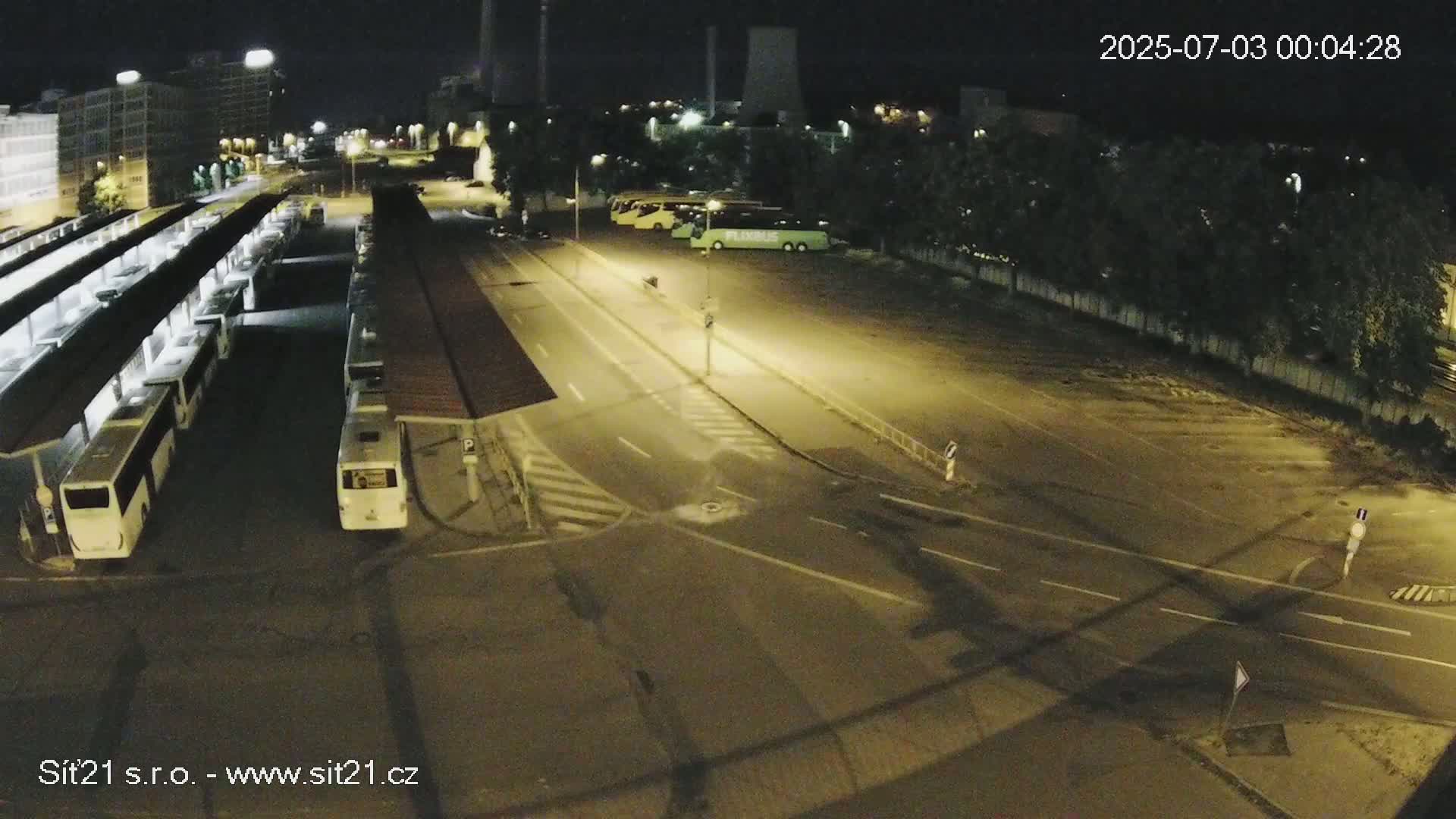 Zlín Main Train & Bus Station Live Cam -  Zlin 1, Zlin, Czechia
