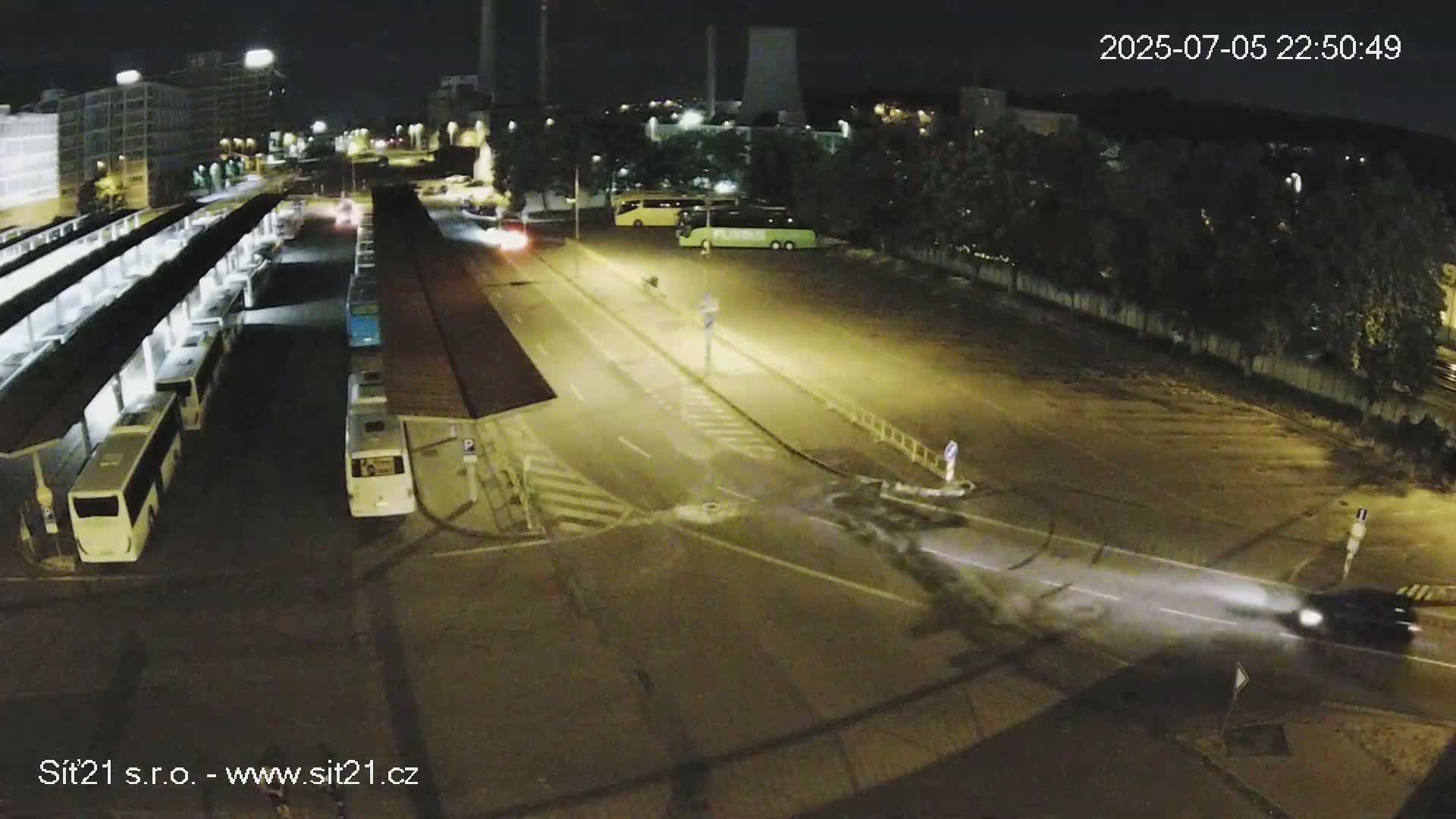 Zlín Main Train & Bus Station Live Cam -  Zlin 1, Zlin, Czechia