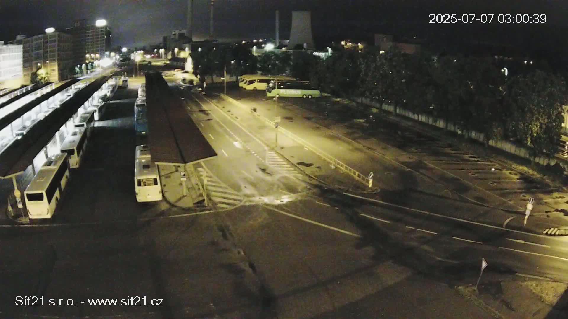 Zlín Main Train & Bus Station Live Cam -  Zlin 1, Zlin, Czechia