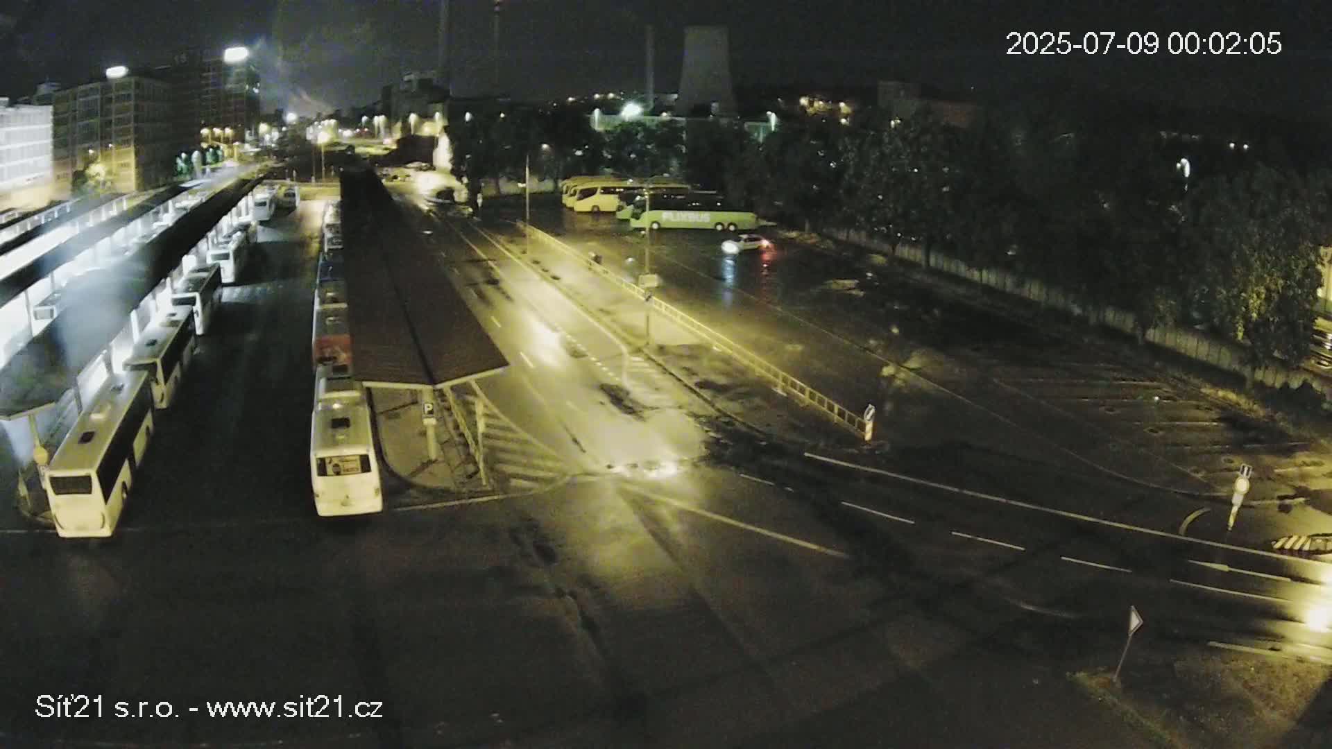 Zlín Main Train & Bus Station Live Cam -  Zlin 1, Zlin, Czechia