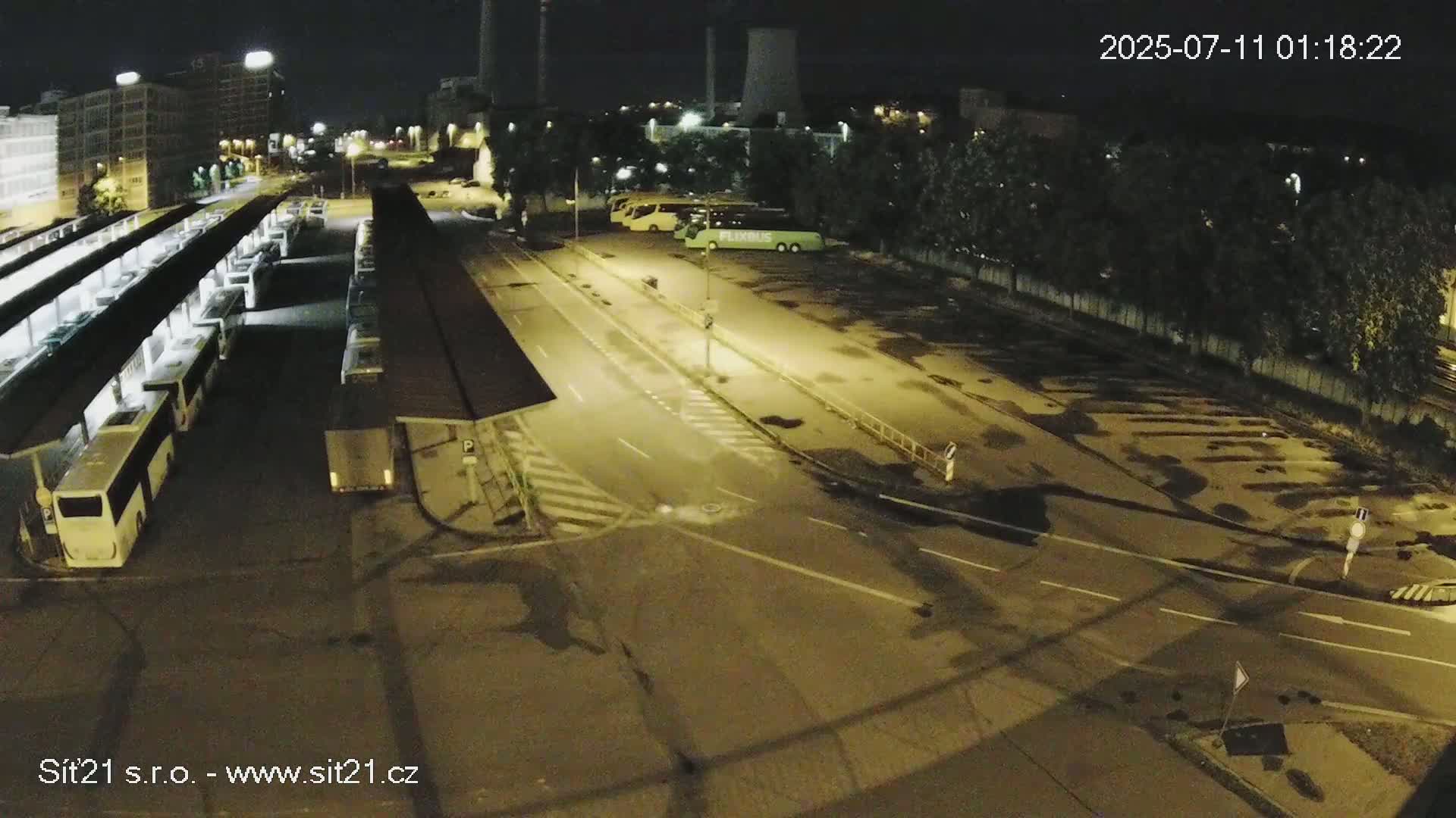 Zlín Main Train & Bus Station Live Cam -  Zlin 1, Zlin, Czechia