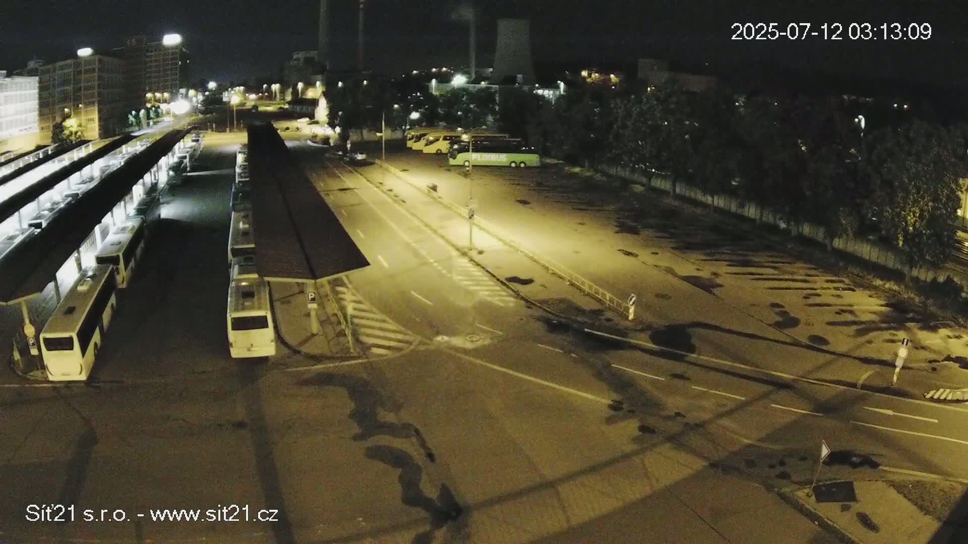 Zlín Main Train & Bus Station Live Cam -  Zlin 1, Zlin, Czechia
