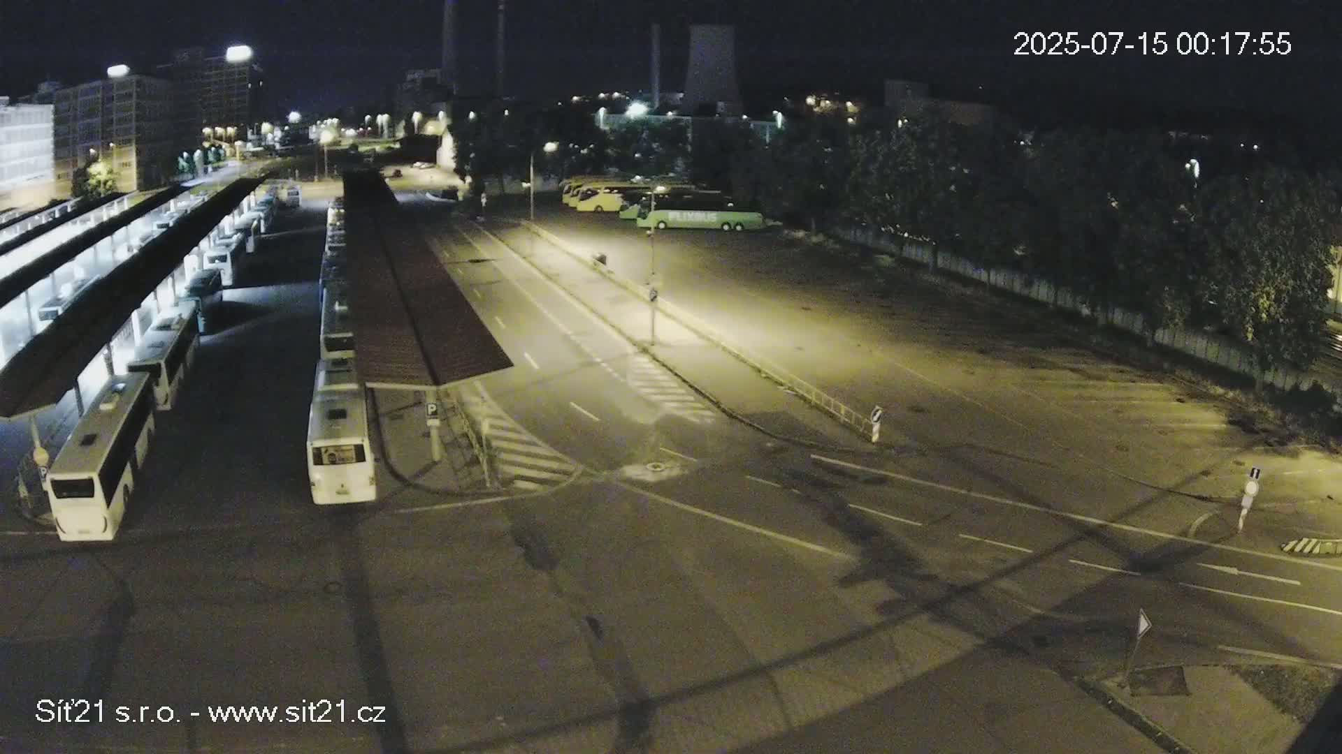 Zlín Main Train & Bus Station Live Cam -  Zlin 1, Zlin, Czechia