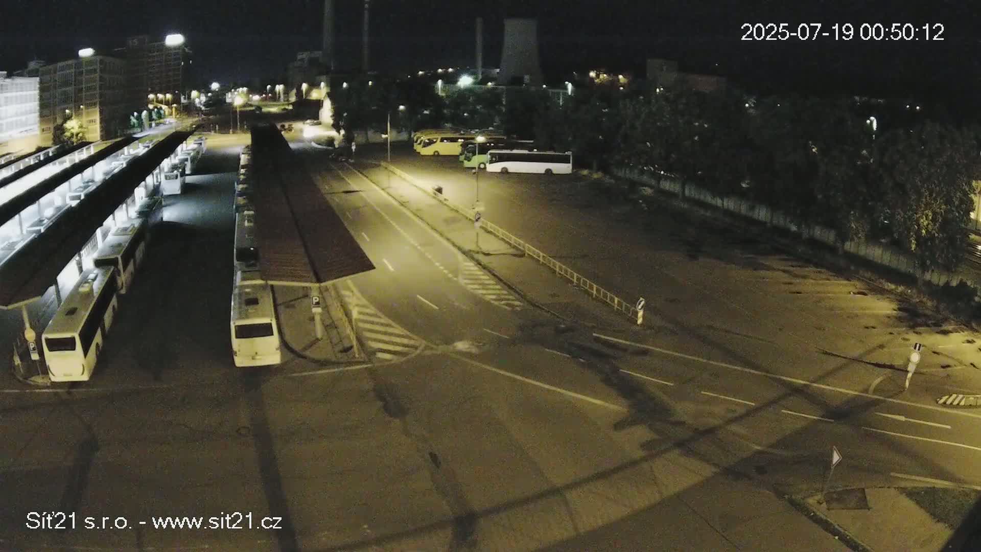 Zlín Main Train & Bus Station Live Cam -  Zlin 1, Zlin, Czechia