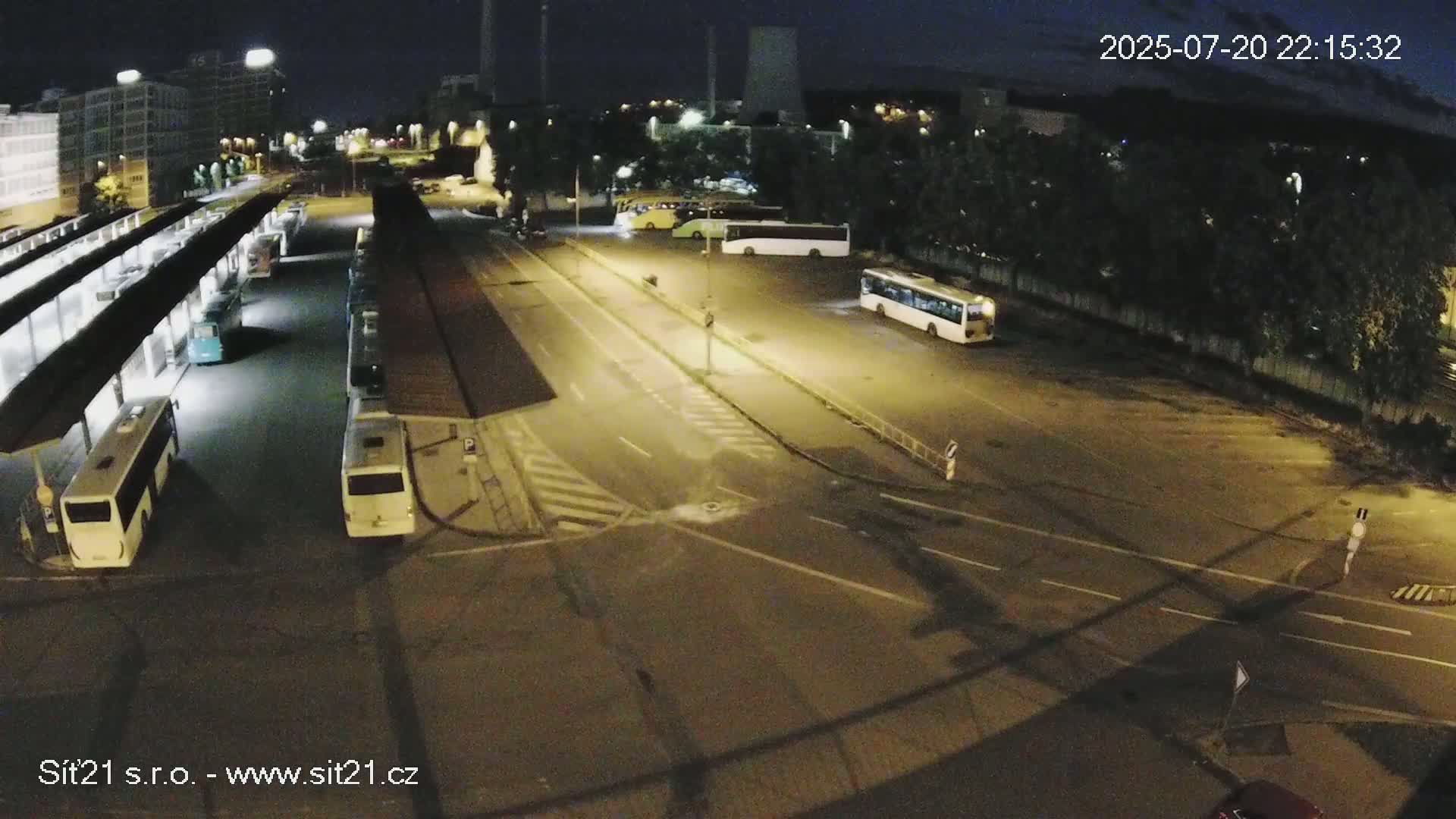 Zlín Main Train & Bus Station Live Cam -  Zlin 1, Zlin, Czechia