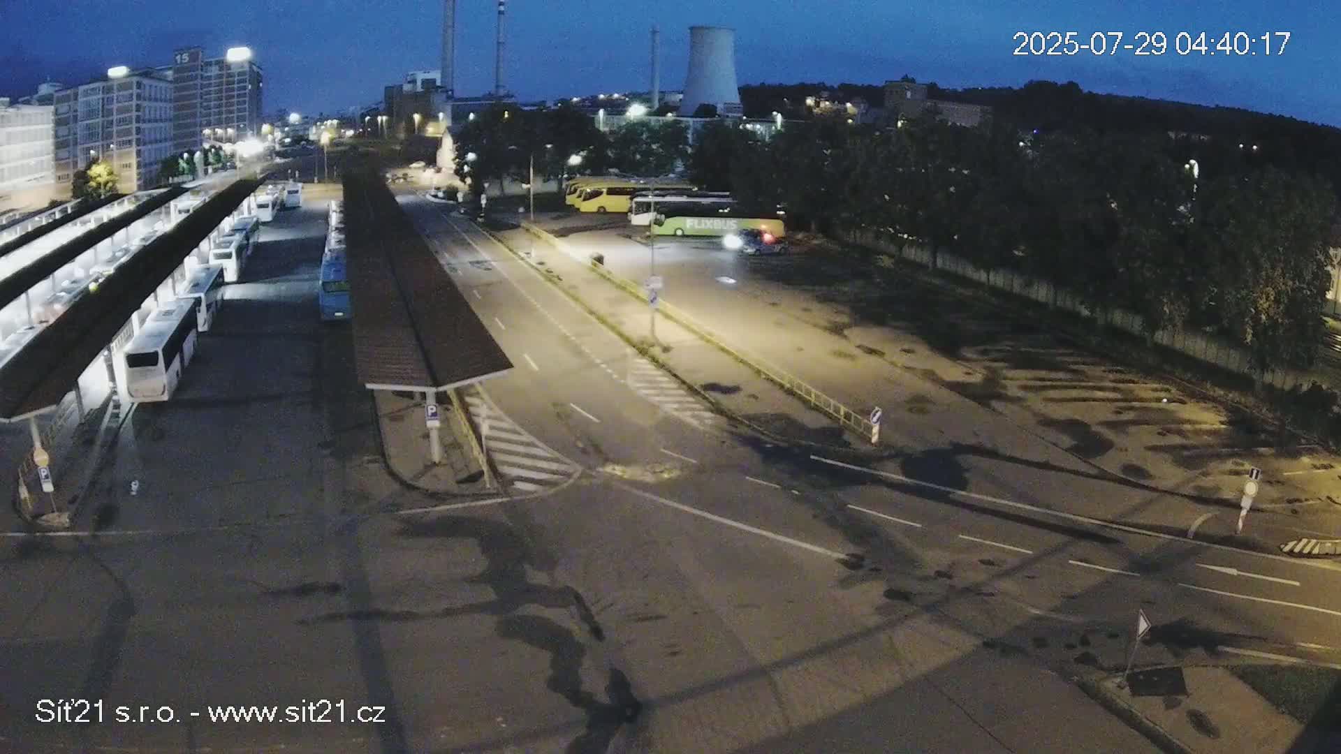 Zlín Main Train & Bus Station Live Cam -  Zlin 1, Zlin, Czechia