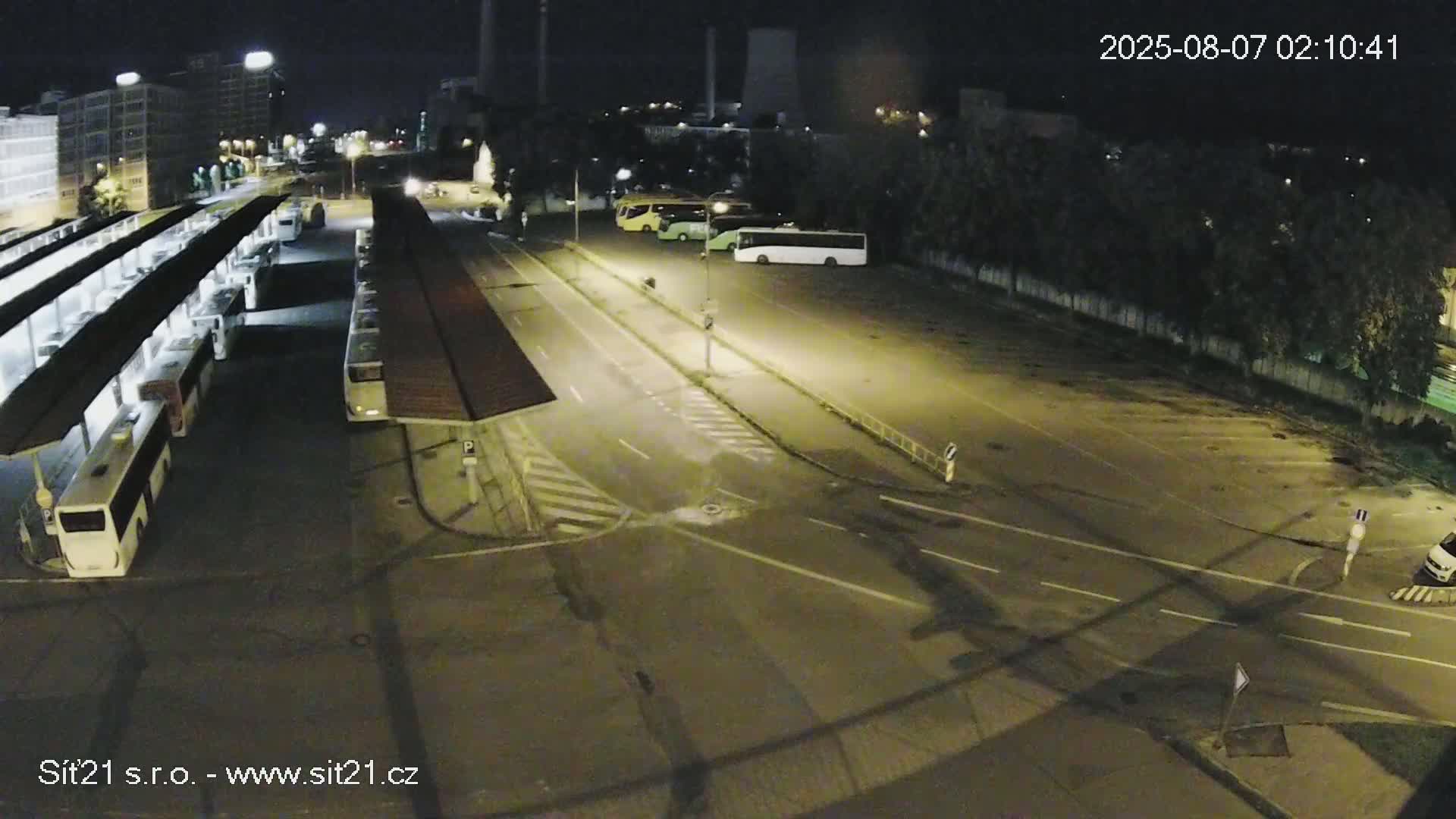 Zlín Main Train & Bus Station Live Cam -  Zlin 1, Zlin, Czechia