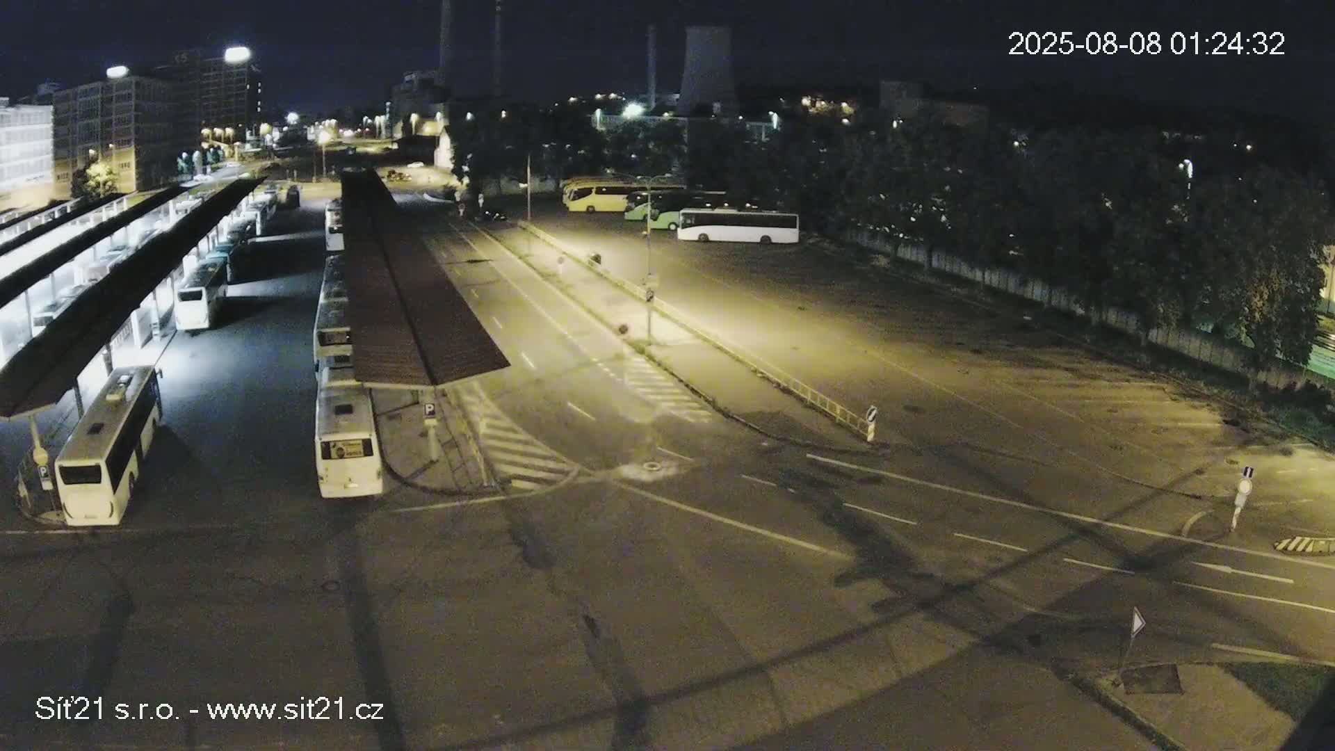 Zlín Main Train & Bus Station Live Cam -  Zlin 1, Zlin, Czechia