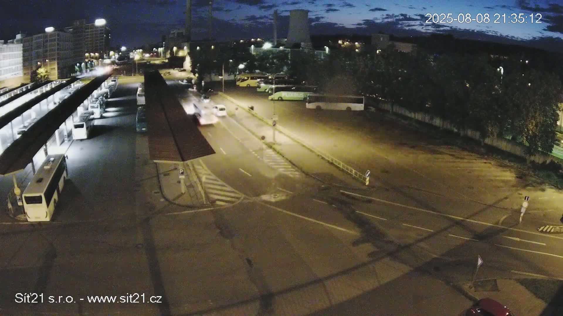 Zlín Main Train & Bus Station Live Cam -  Zlin 1, Zlin, Czechia