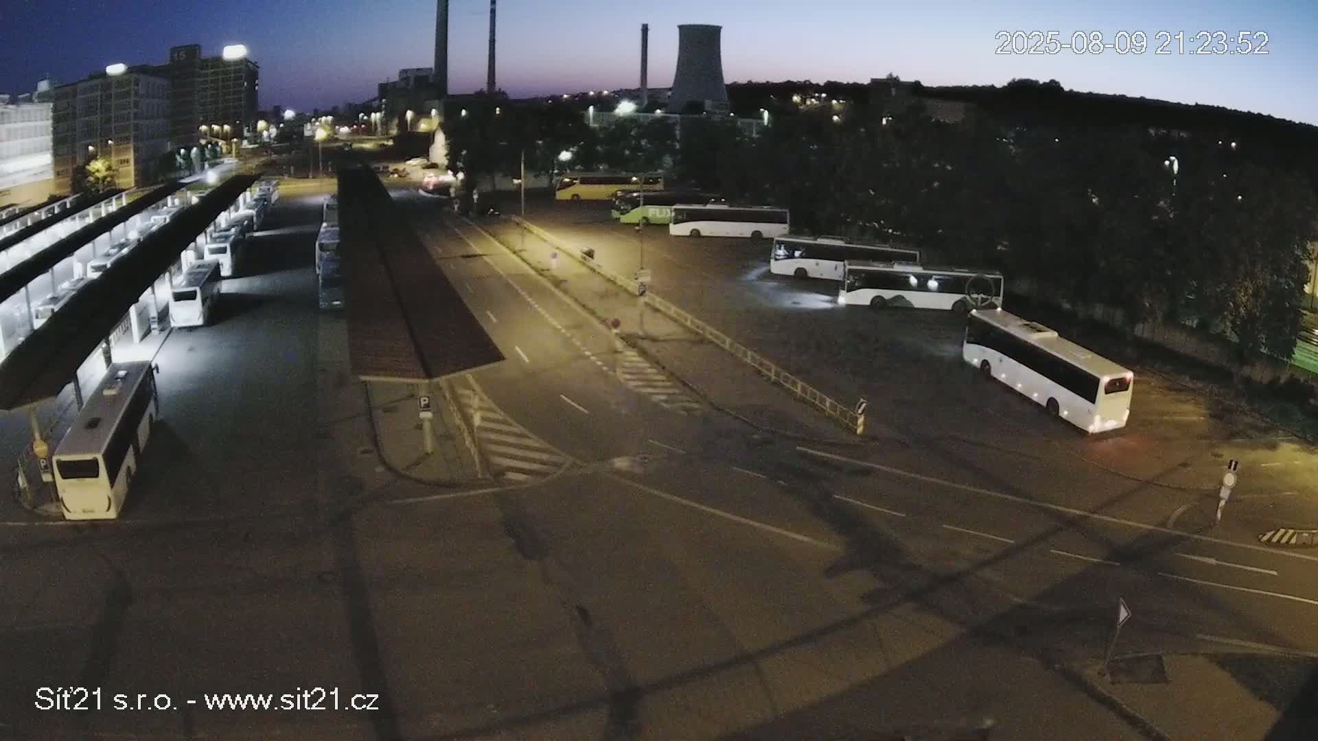 Zlín Main Train & Bus Station Live Cam -  Zlin 1, Zlin, Czechia