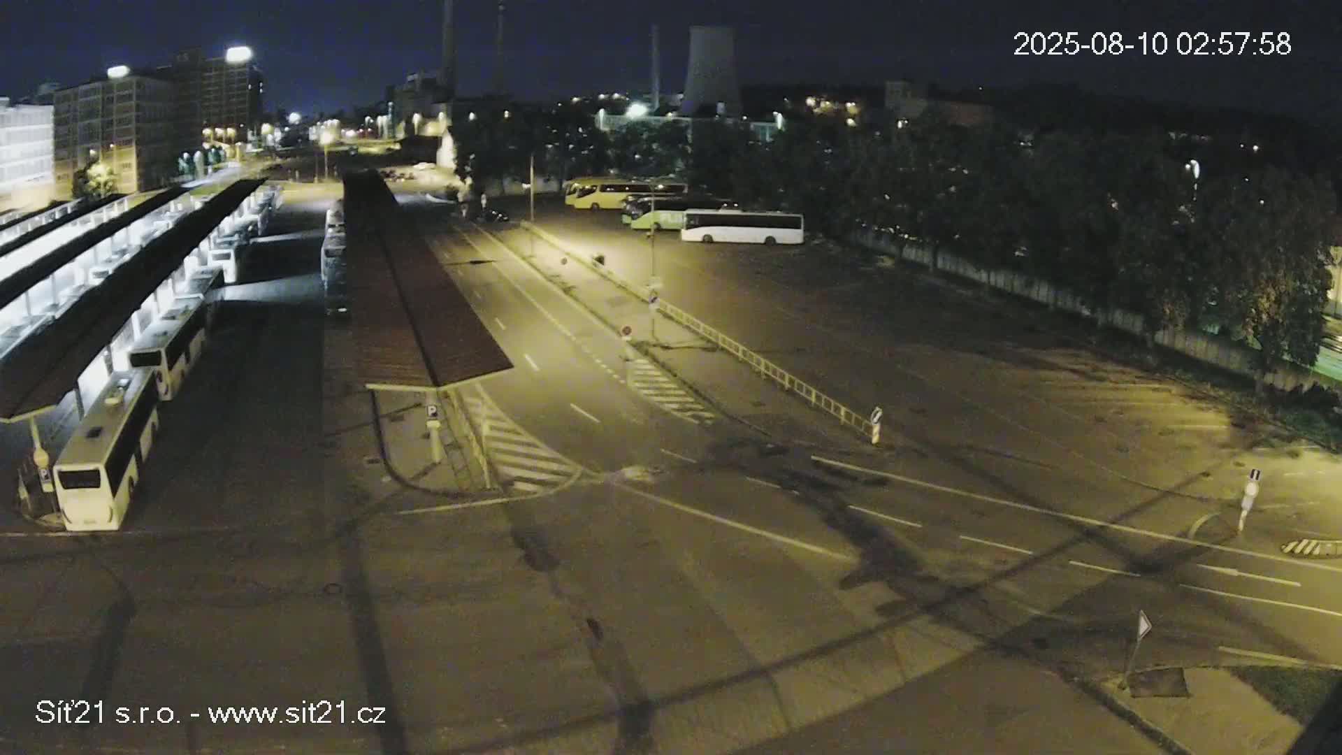 Zlín Main Train & Bus Station Live Cam -  Zlin 1, Zlin, Czechia