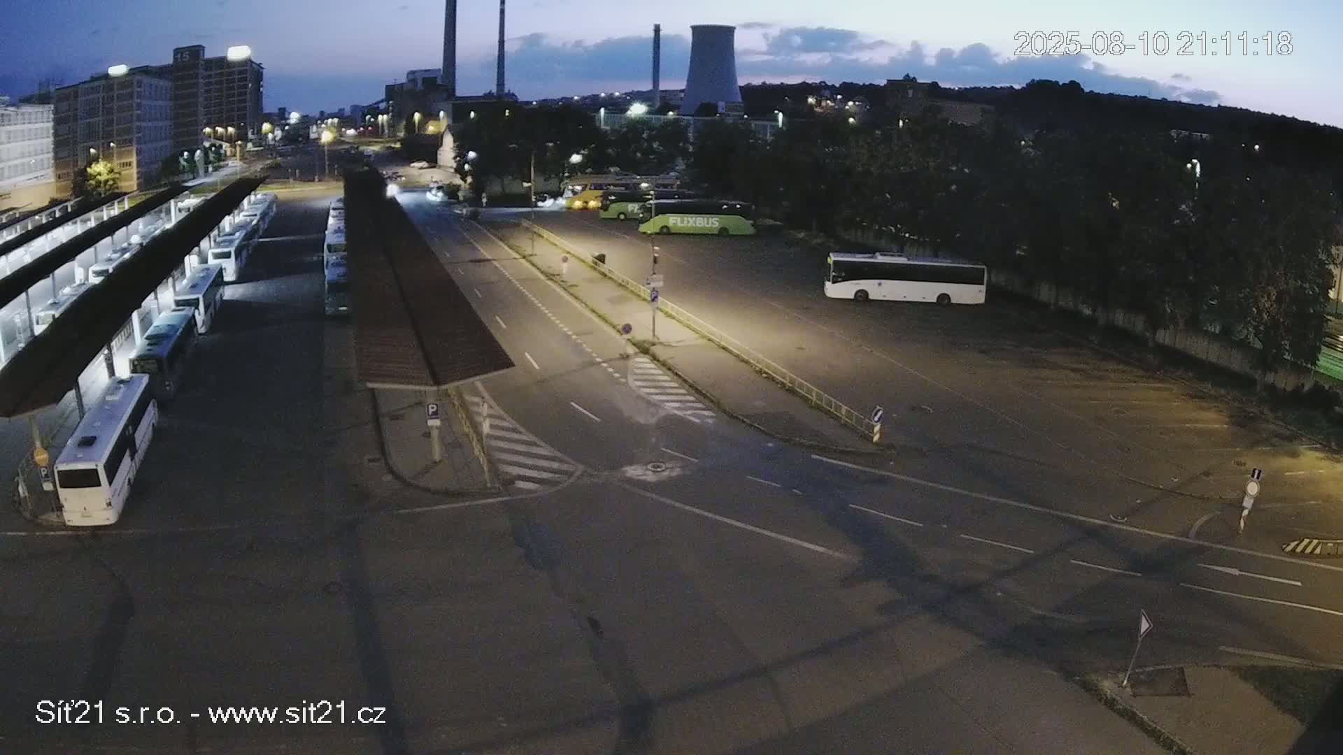 Zlín Main Train & Bus Station Live Cam -  Zlin 1, Zlin, Czechia