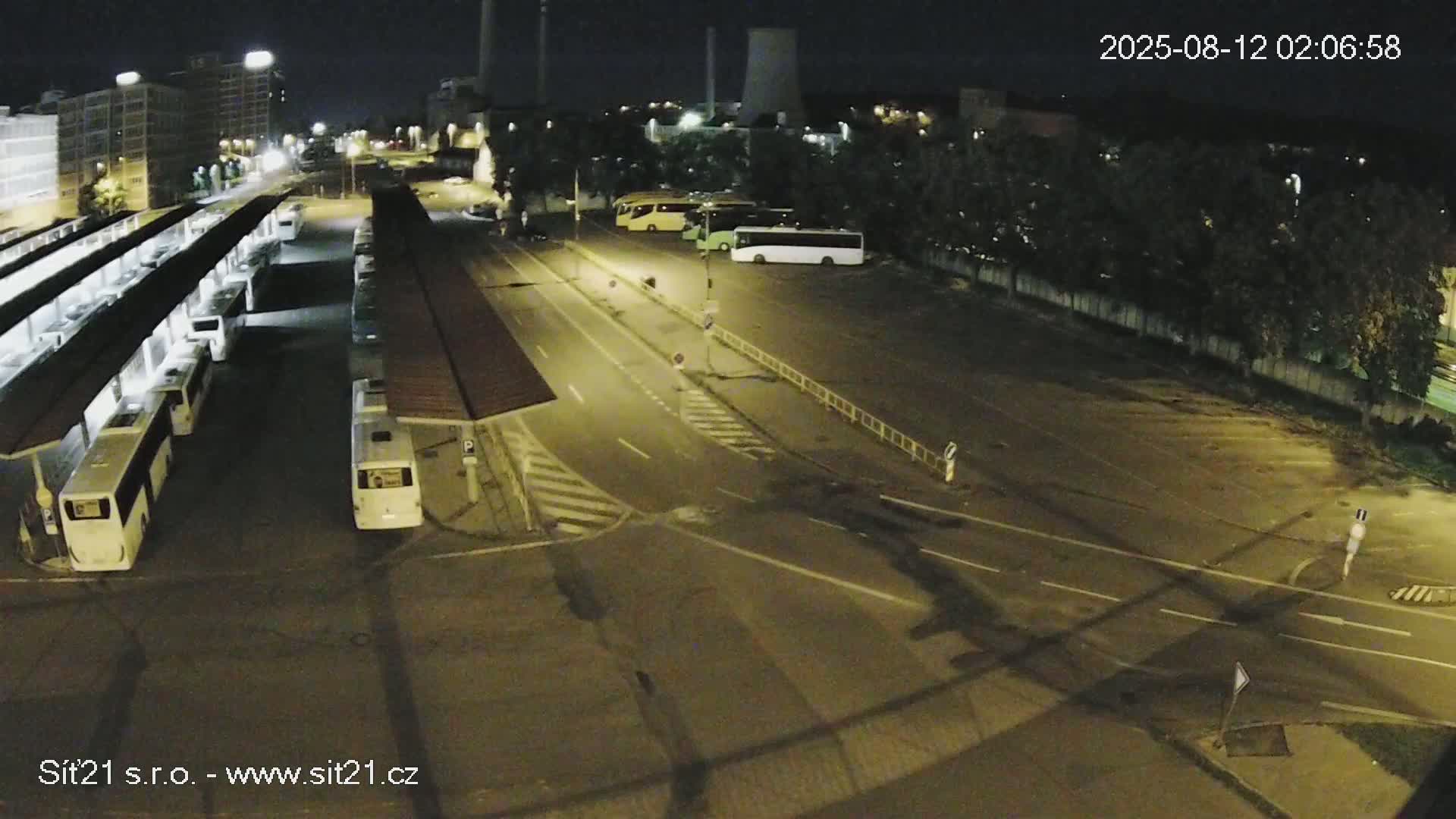 Zlín Main Train & Bus Station Live Cam -  Zlin 1, Zlin, Czechia