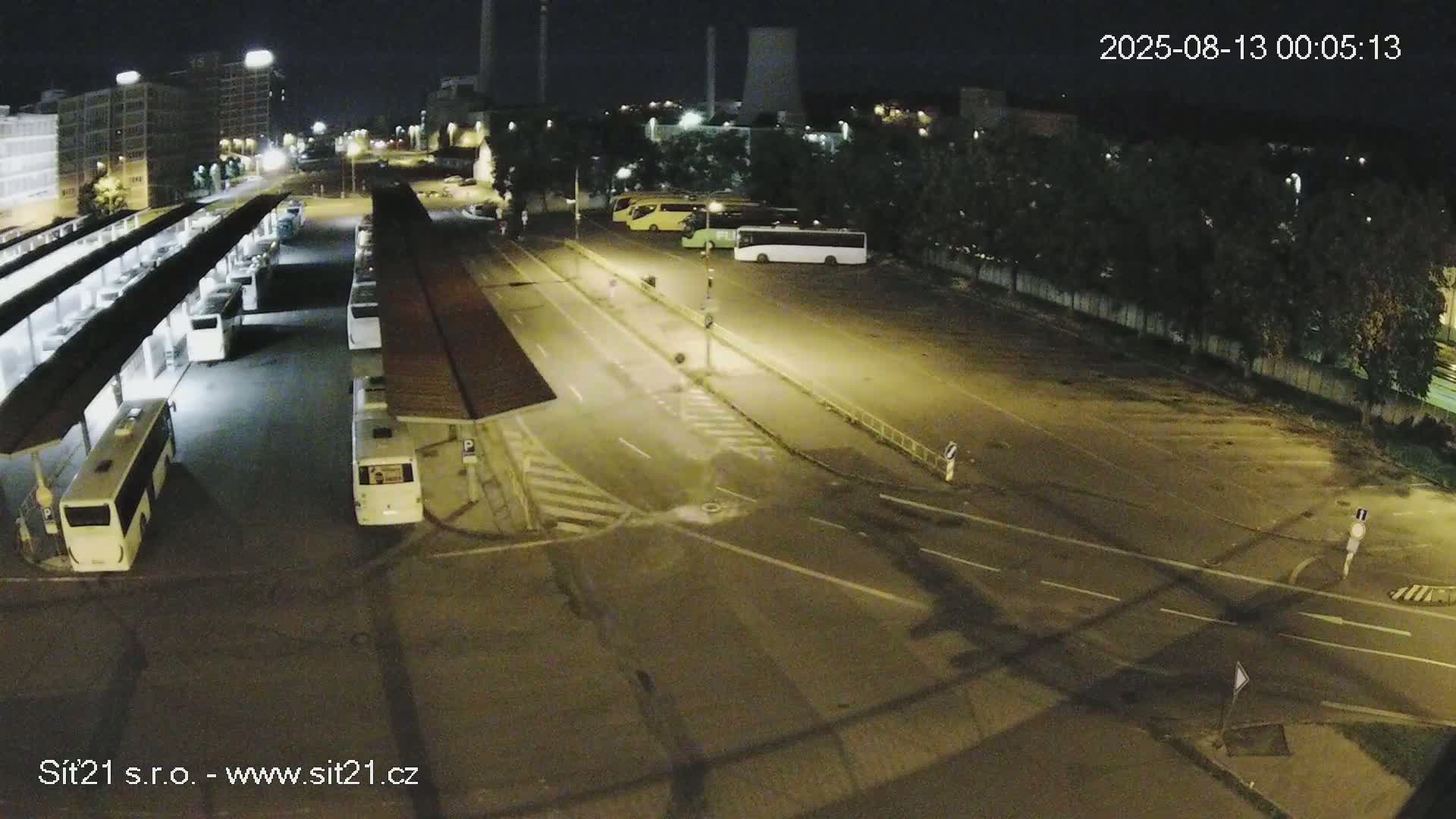 Zlín Main Train & Bus Station Live Cam -  Zlin 1, Zlin, Czechia