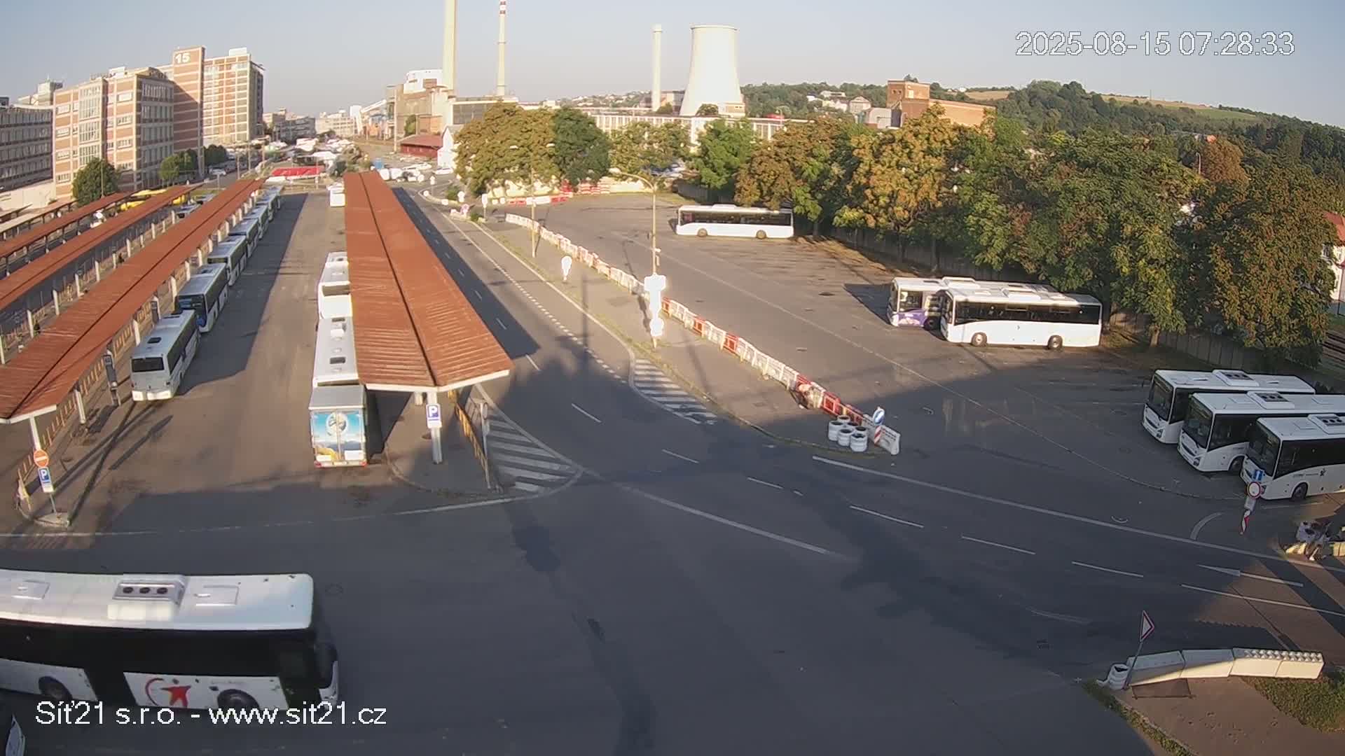 Zlín Main Train & Bus Station Live Cam -  Zlin 1, Zlin, Czechia