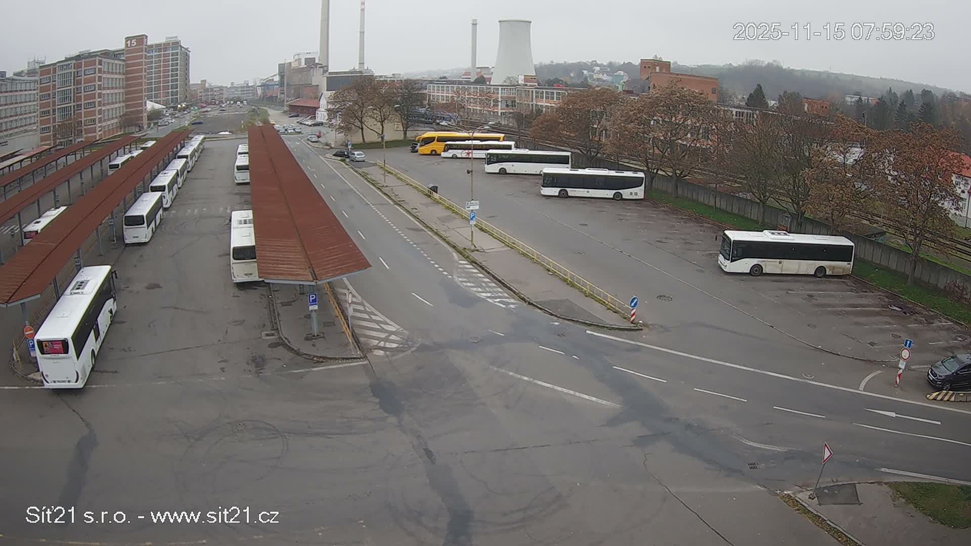 Zlín Main Train & Bus Station Live Cam -  Zlin 1, Zlin, Czechia