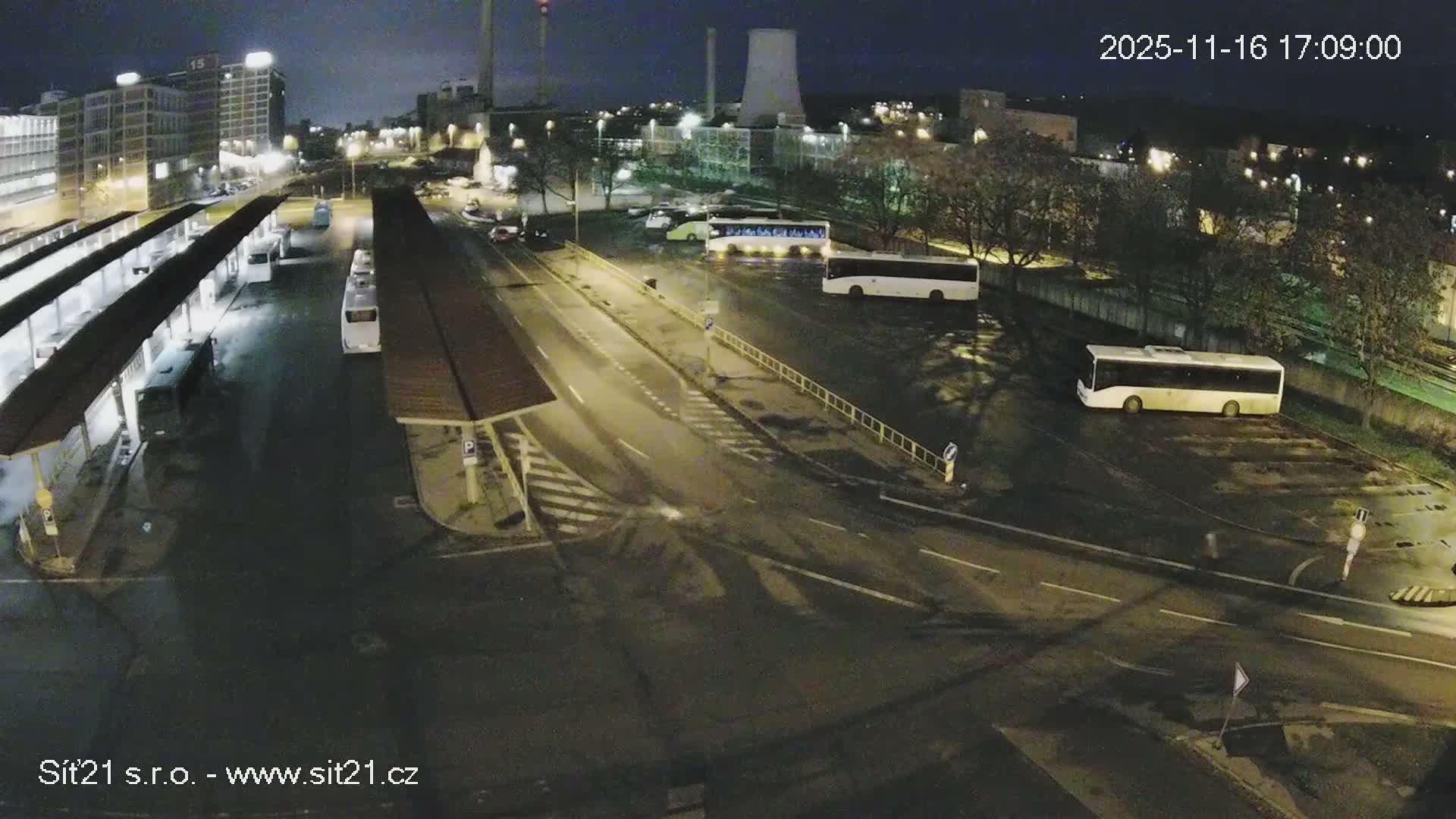 Zlín Main Train & Bus Station Live Cam -  Zlin 1, Zlin, Czechia