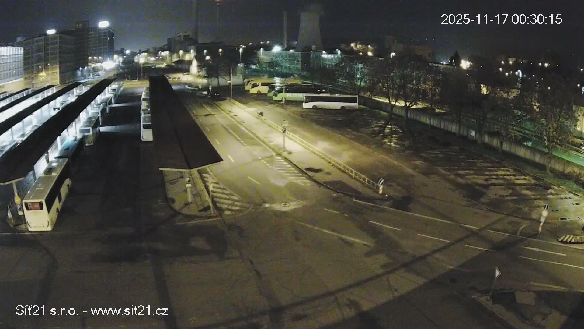 Zlín Main Train & Bus Station Live Cam -  Zlin 1, Zlin, Czechia