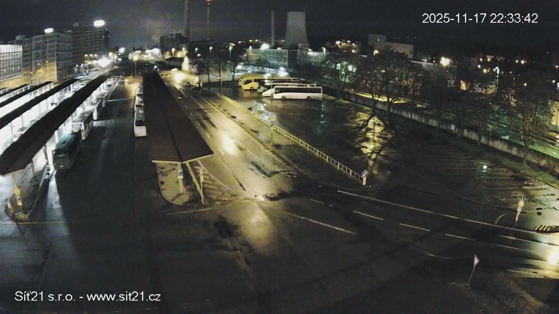 Zlín Main Train & Bus Station Live Cam -  Zlin 1, Zlin, Czechia