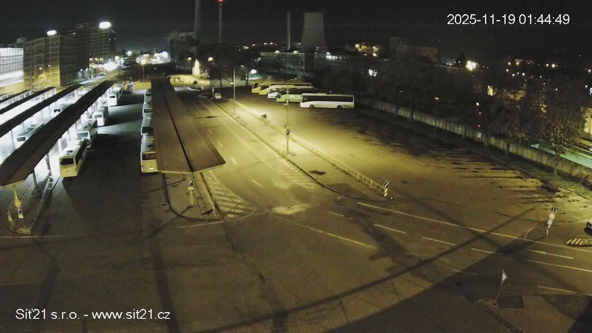 Zlín Main Train & Bus Station Live Cam -  Zlin 1, Zlin, Czechia