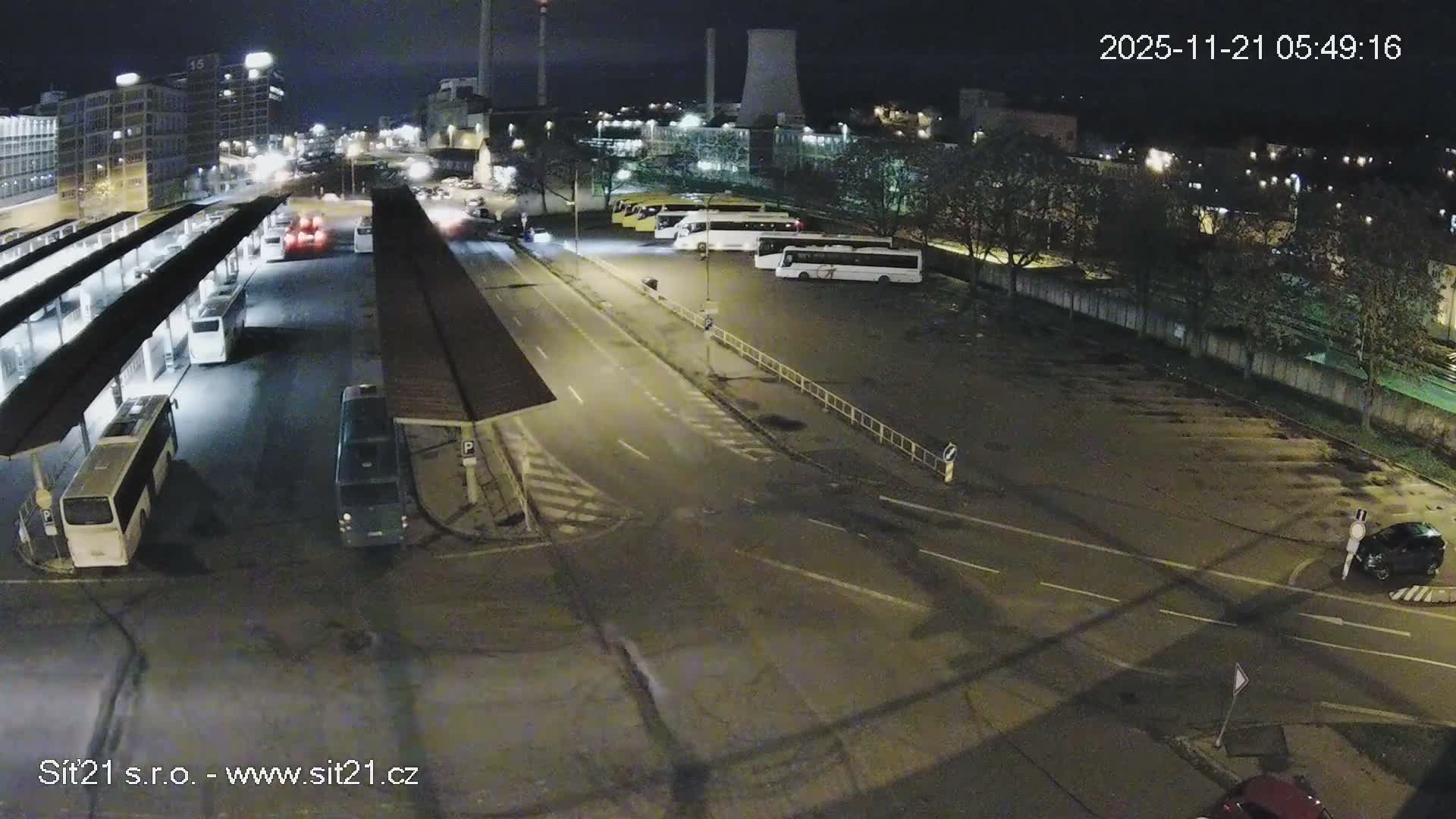 Zlín Main Train & Bus Station Live Cam -  Zlin 1, Zlin, Czechia