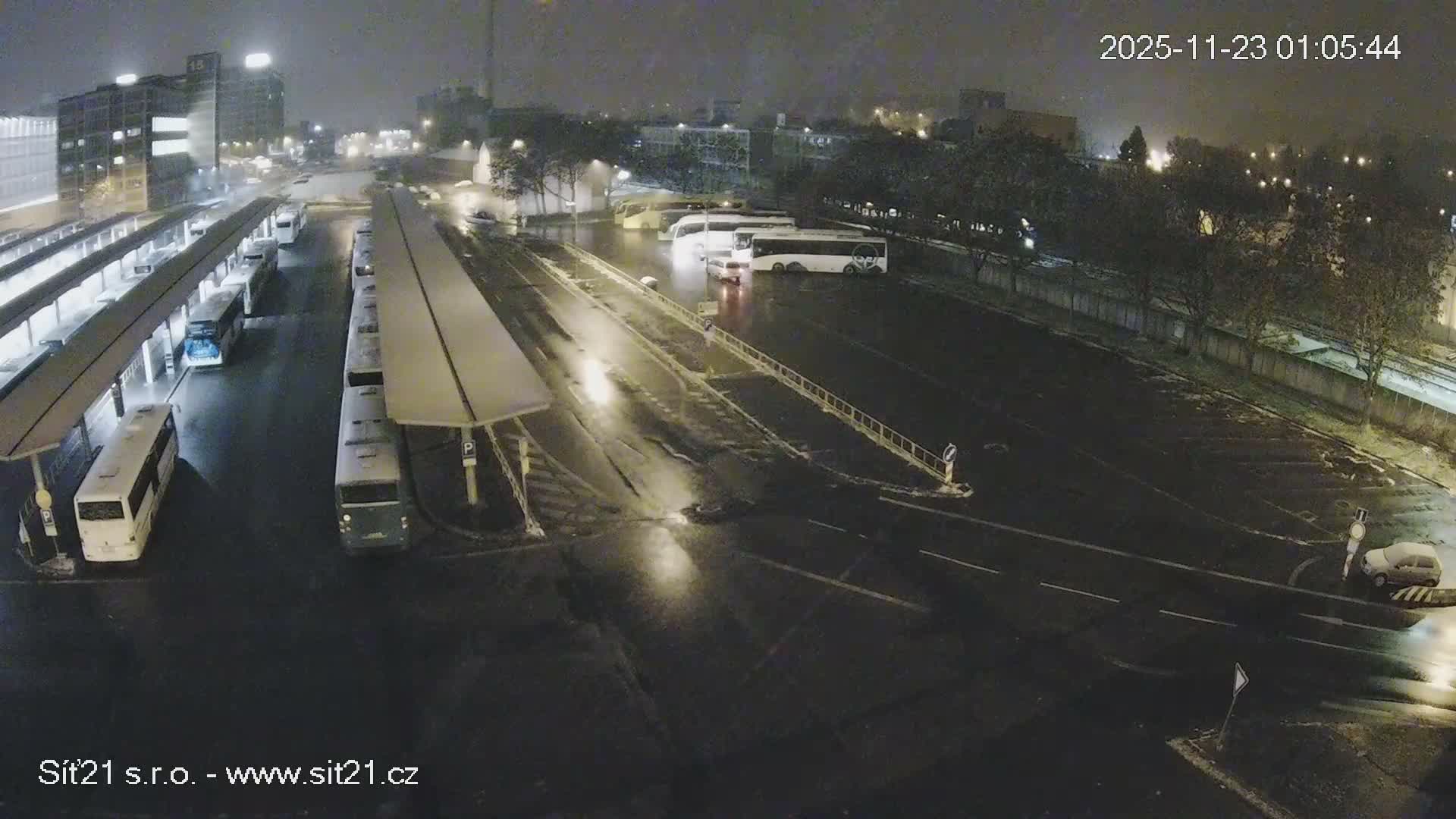 Zlín Main Train & Bus Station Live Cam -  Zlin 1, Zlin, Czechia