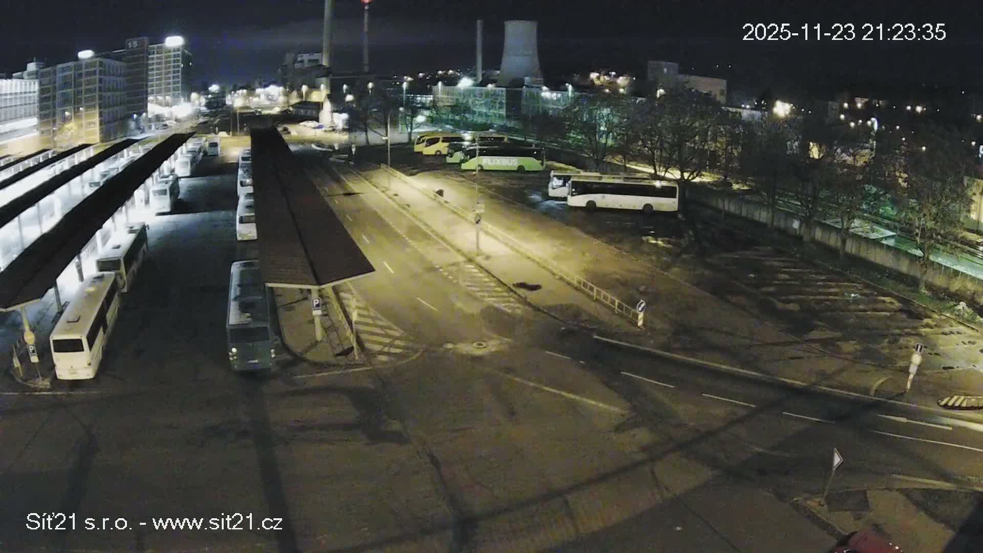 Zlín Main Train & Bus Station Live Cam -  Zlin 1, Zlin, Czechia