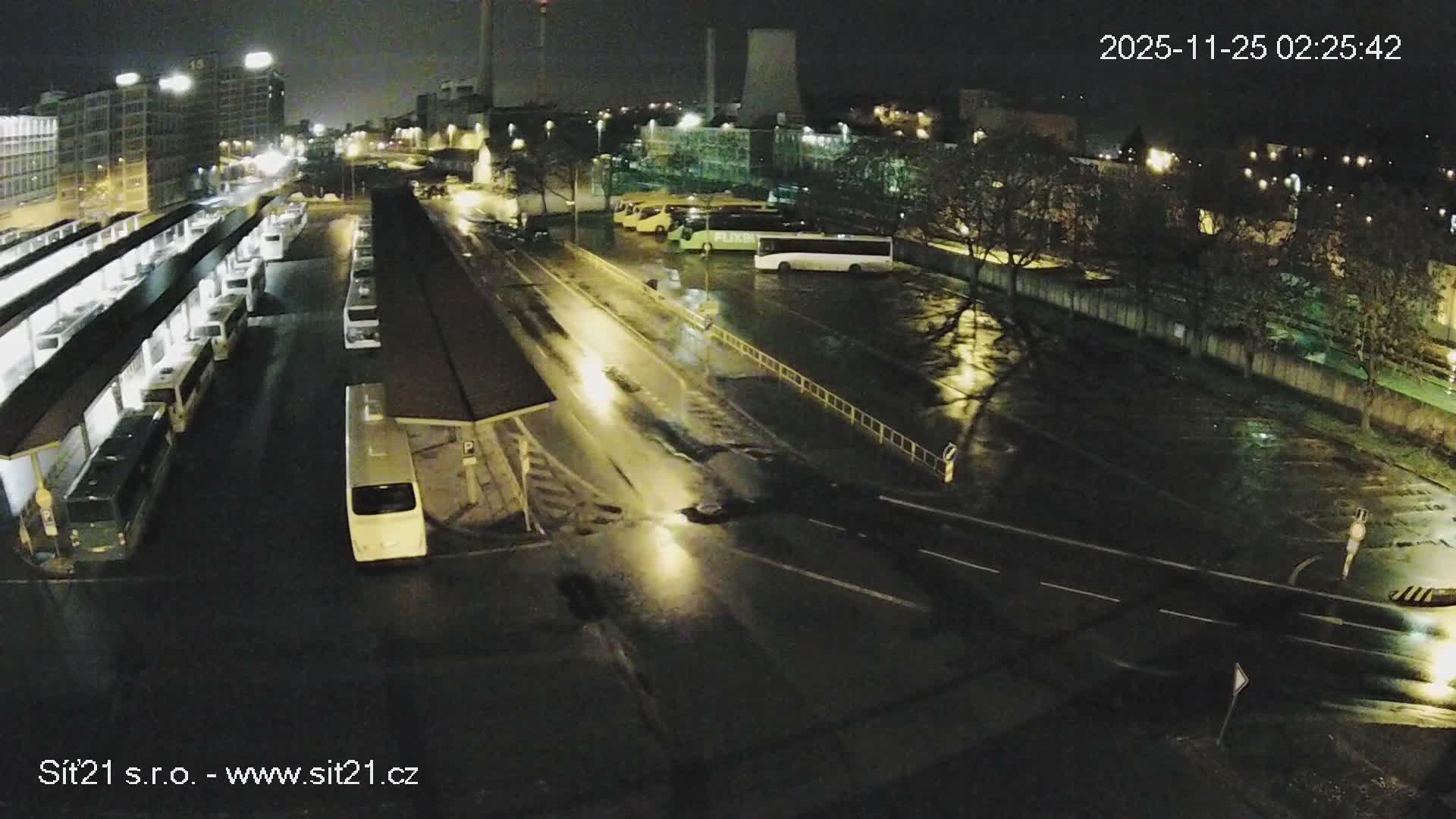 Zlín Main Train & Bus Station Live Cam -  Zlin 1, Zlin, Czechia