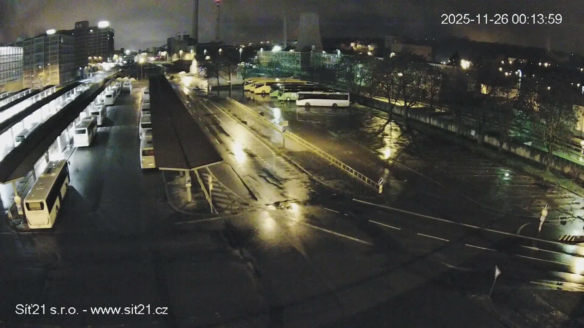 Zlín Main Train & Bus Station Live Cam -  Zlin 1, Zlin, Czechia