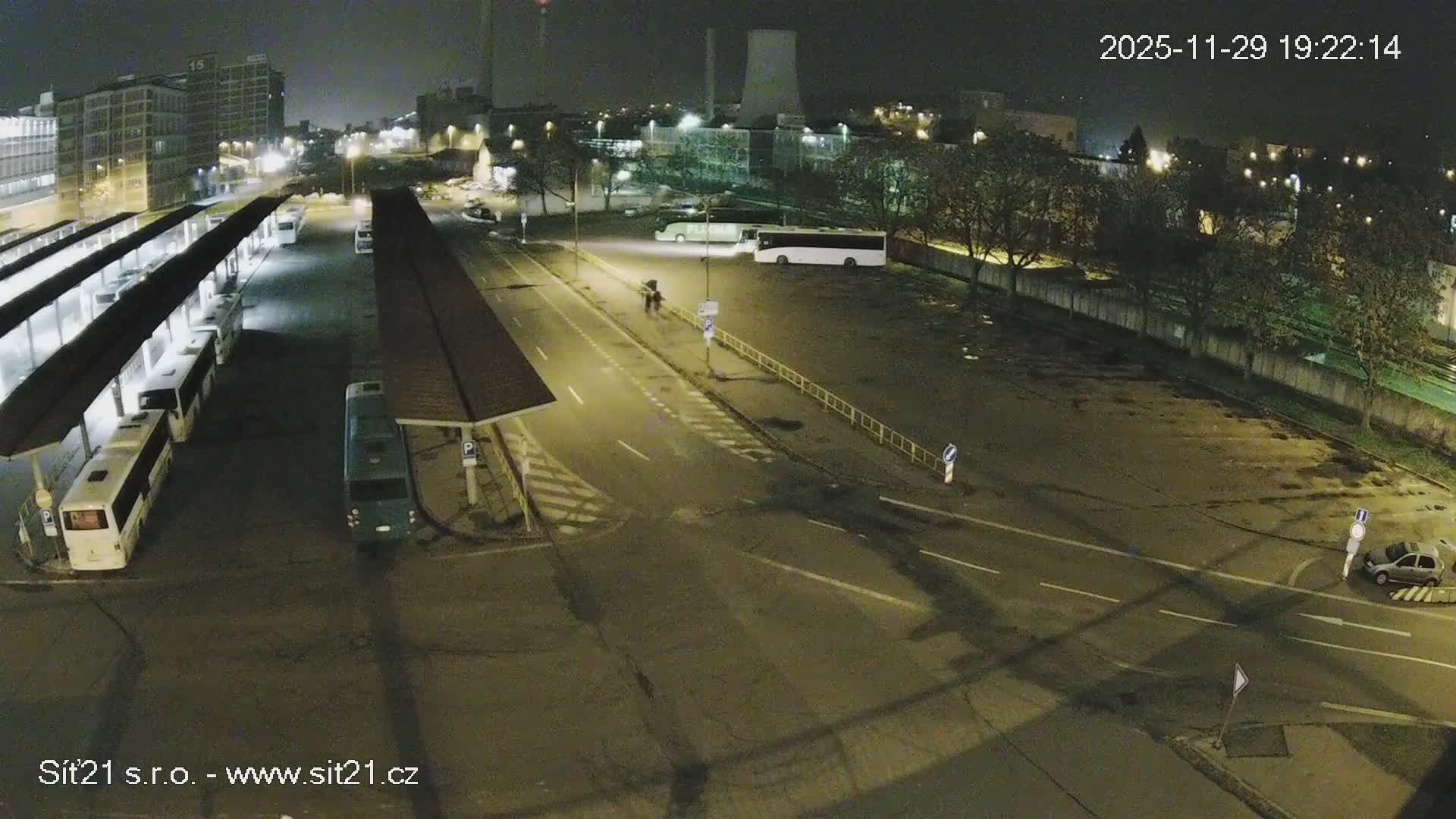 Zlín Main Train & Bus Station Live Cam -  Zlin 1, Zlin, Czechia