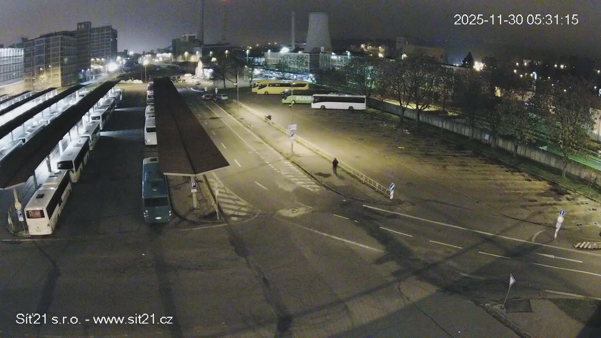 Zlín Main Train & Bus Station Live Cam -  Zlin 1, Zlin, Czechia