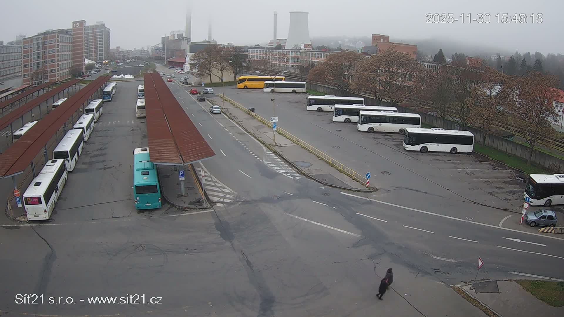 Zlín Main Train & Bus Station Live Cam -  Zlin 1, Zlin, Czechia