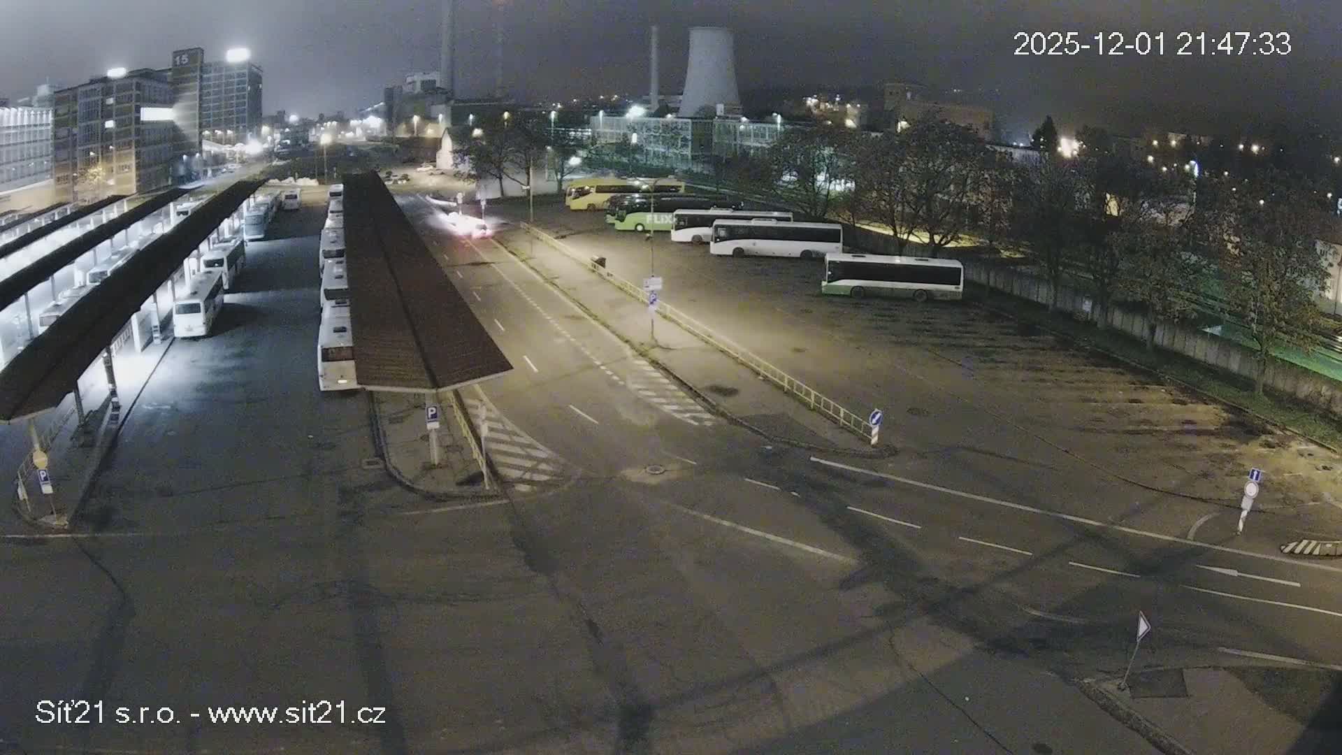 Zlín Main Train & Bus Station Live Cam -  Zlin 1, Zlin, Czechia