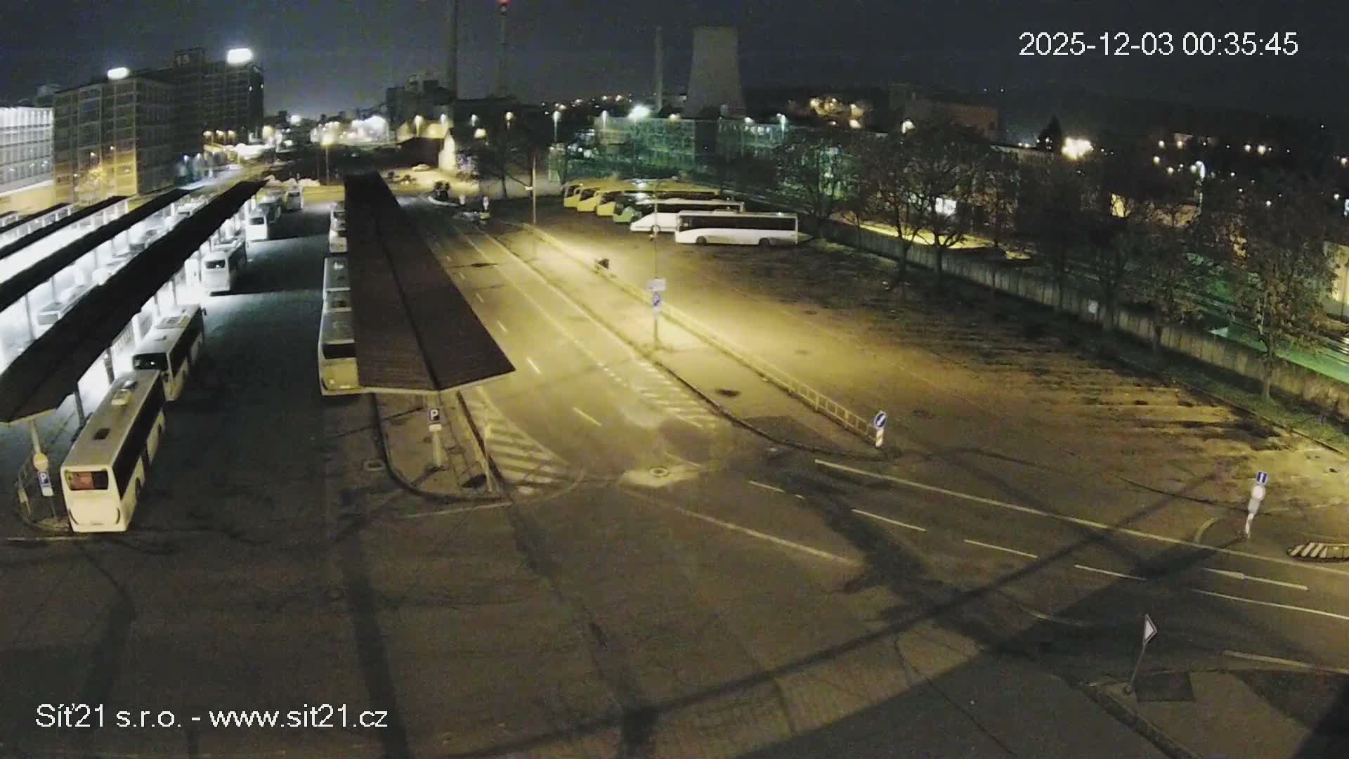 Zlín Main Train & Bus Station Live Cam -  Zlin 1, Zlin, Czechia