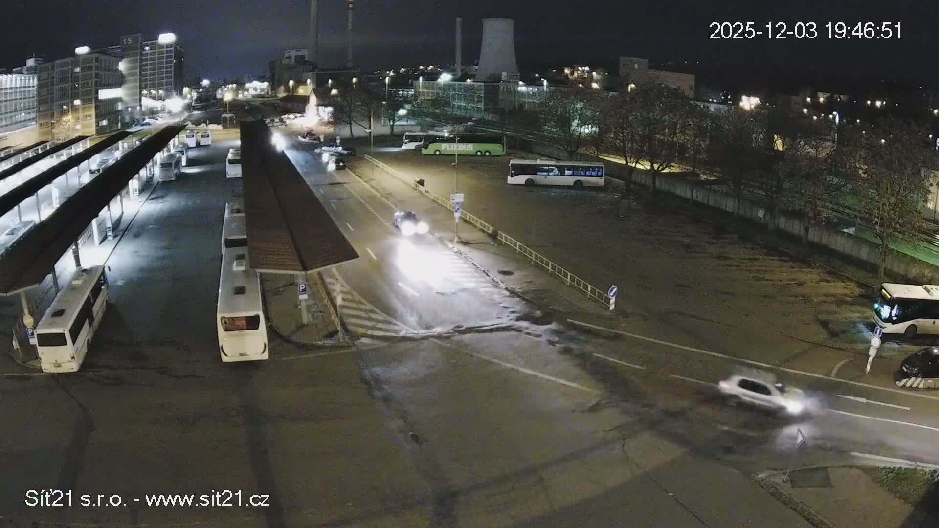 Zlín Main Train & Bus Station Live Cam -  Zlin 1, Zlin, Czechia