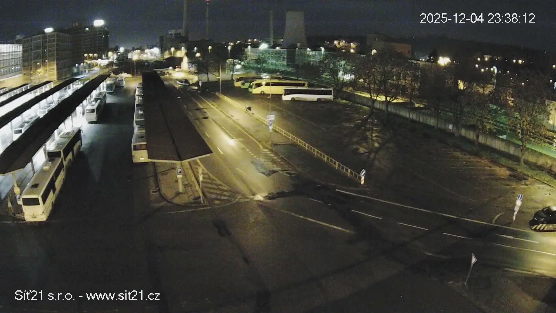 Zlín Main Train & Bus Station Live Cam -  Zlin 1, Zlin, Czechia