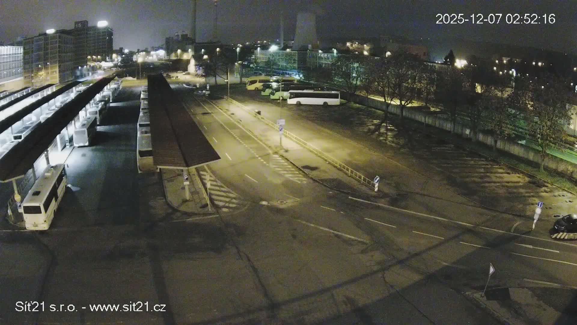 Zlín Main Train & Bus Station Live Cam -  Zlin 1, Zlin, Czechia