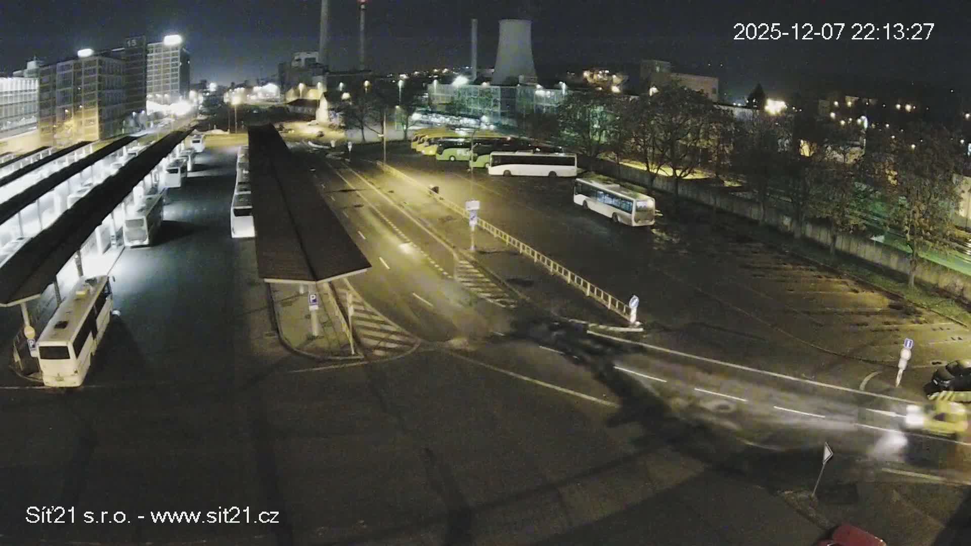 Zlín Main Train & Bus Station Live Cam -  Zlin 1, Zlin, Czechia