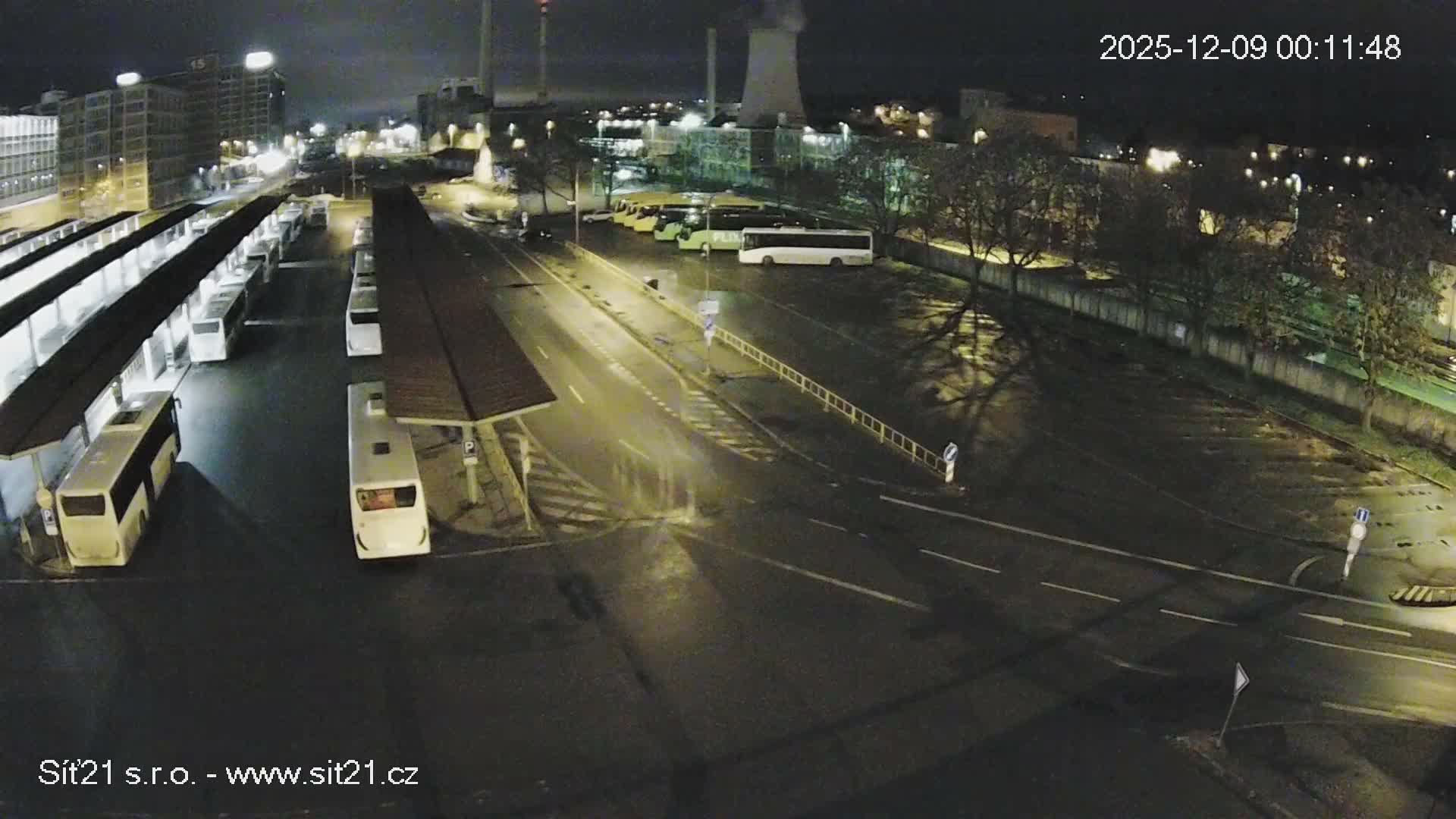 Zlín Main Train & Bus Station Live Cam -  Zlin 1, Zlin, Czechia
