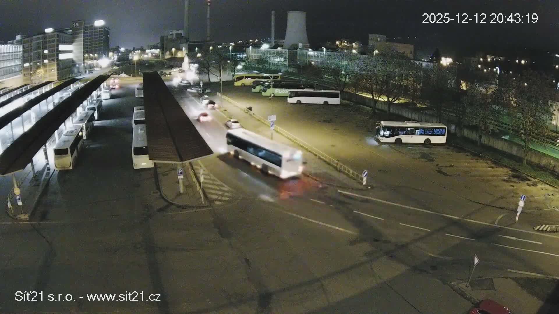 Zlín Main Train & Bus Station Live Cam -  Zlin 1, Zlin, Czechia