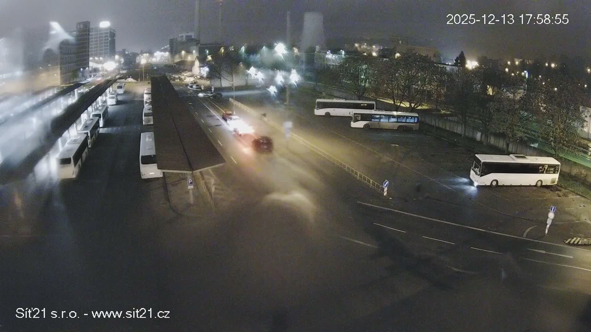 Zlín Main Train & Bus Station Live Cam -  Zlin 1, Zlin, Czechia