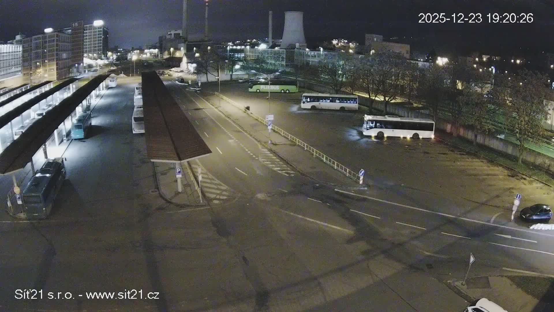 Zlín Main Train & Bus Station Live Cam -  Zlin 1, Zlin, Czechia