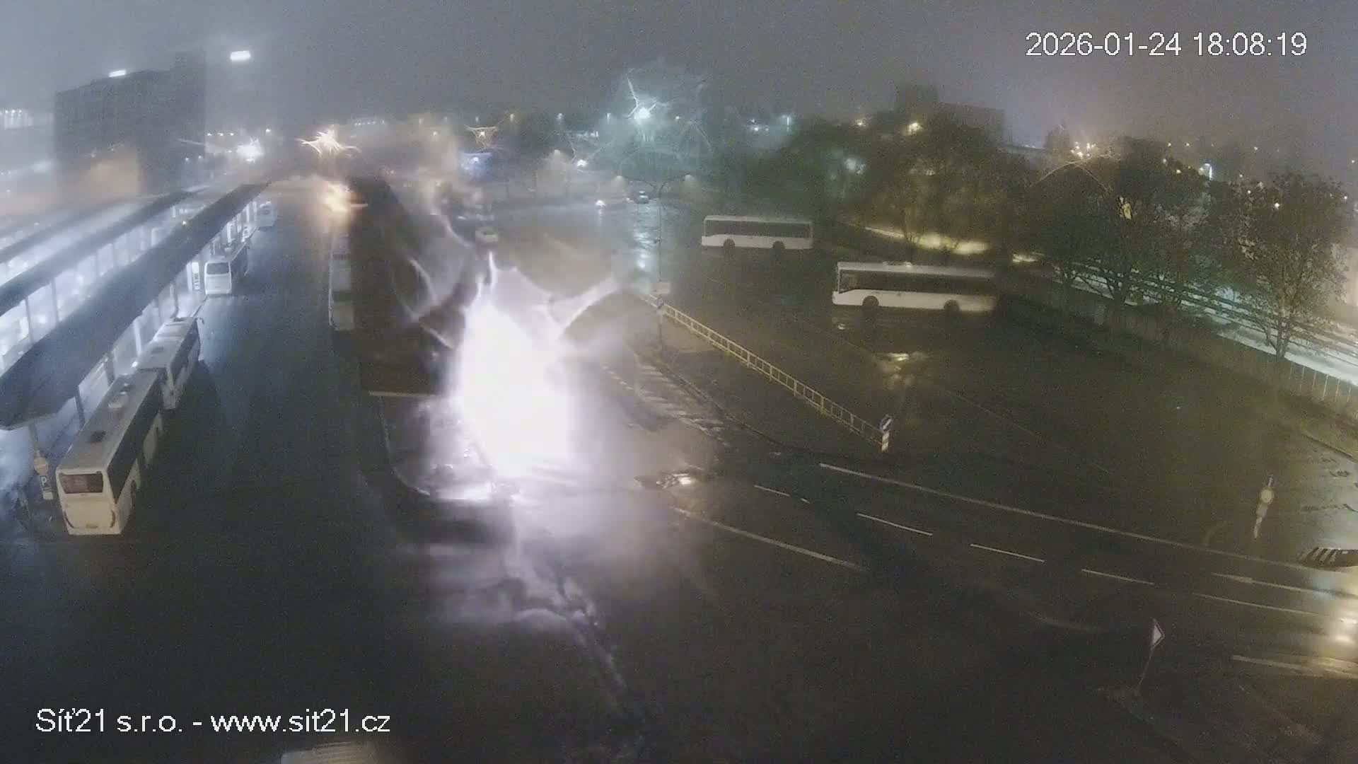 Zlín Main Train & Bus Station Live Cam -  Zlin 1, Zlin, Czechia