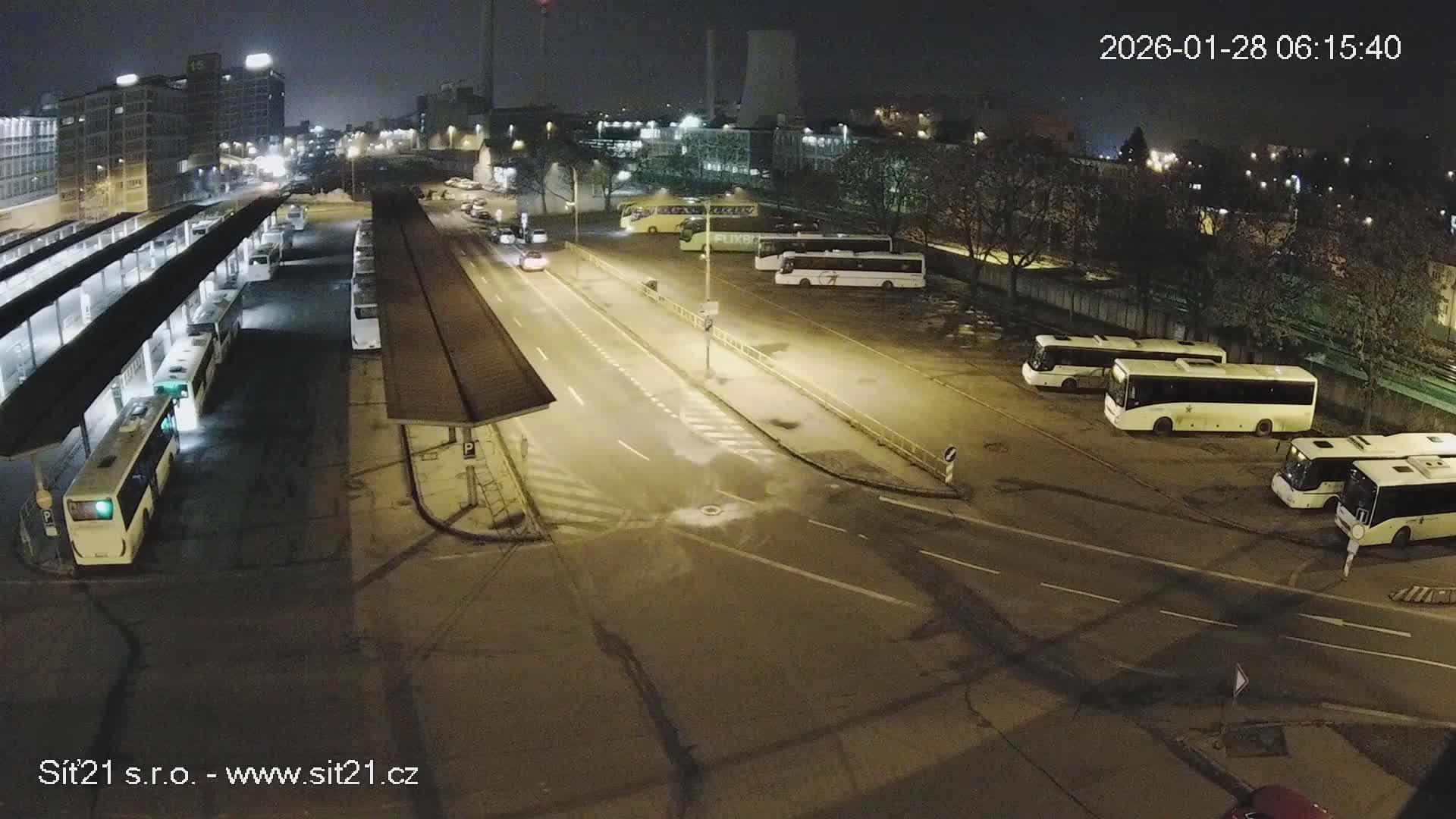 Zlín Main Train & Bus Station Live Cam -  Zlin 1, Zlin, Czechia