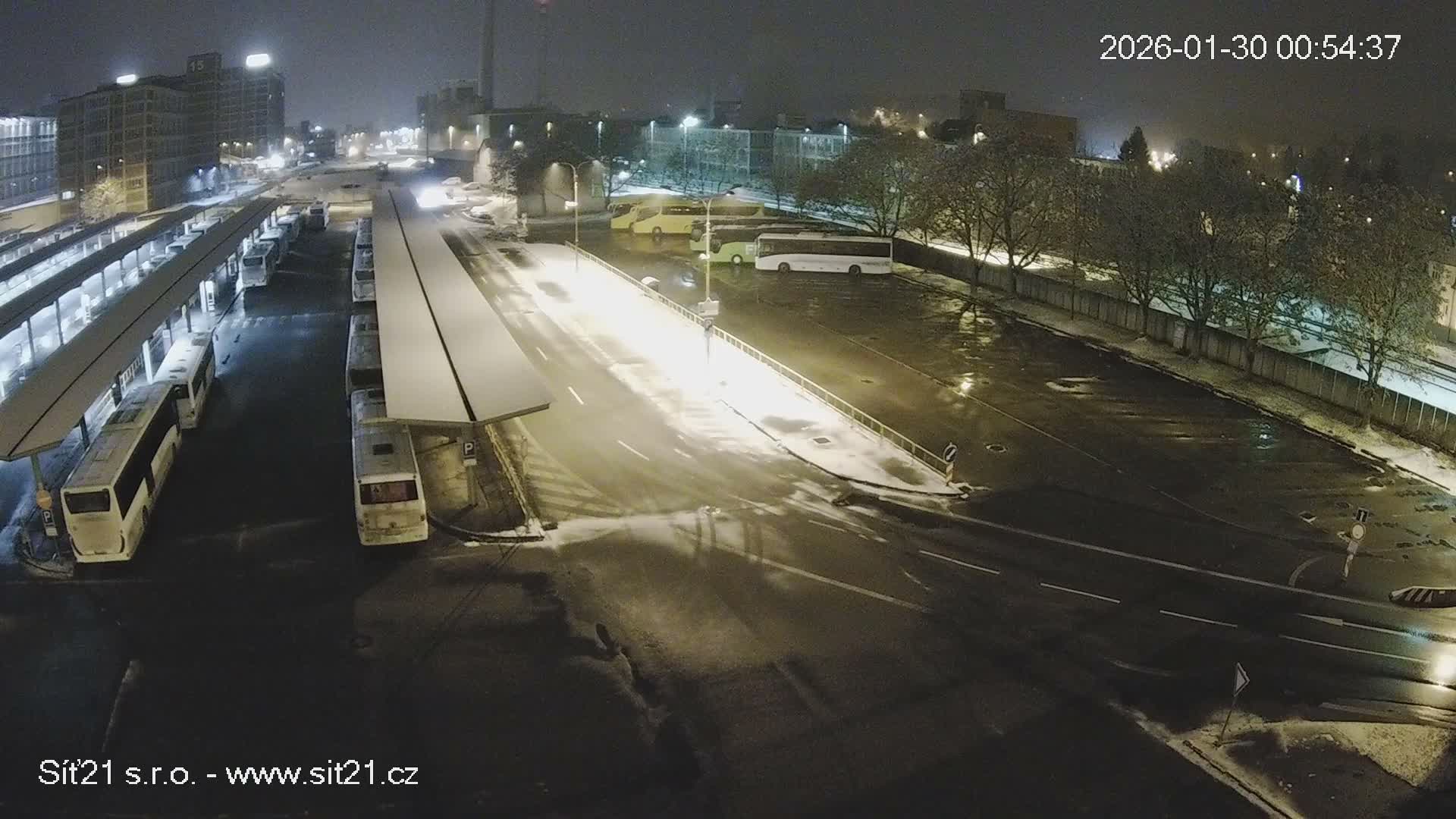 Zlín Main Train & Bus Station Live Cam -  Zlin 1, Zlin, Czechia