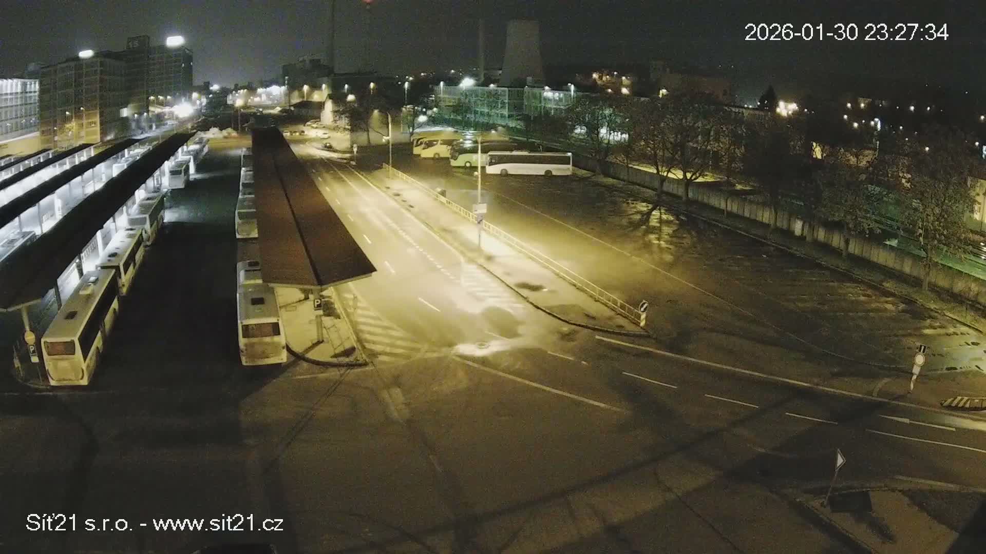 Zlín Main Train & Bus Station Live Cam -  Zlin 1, Zlin, Czechia