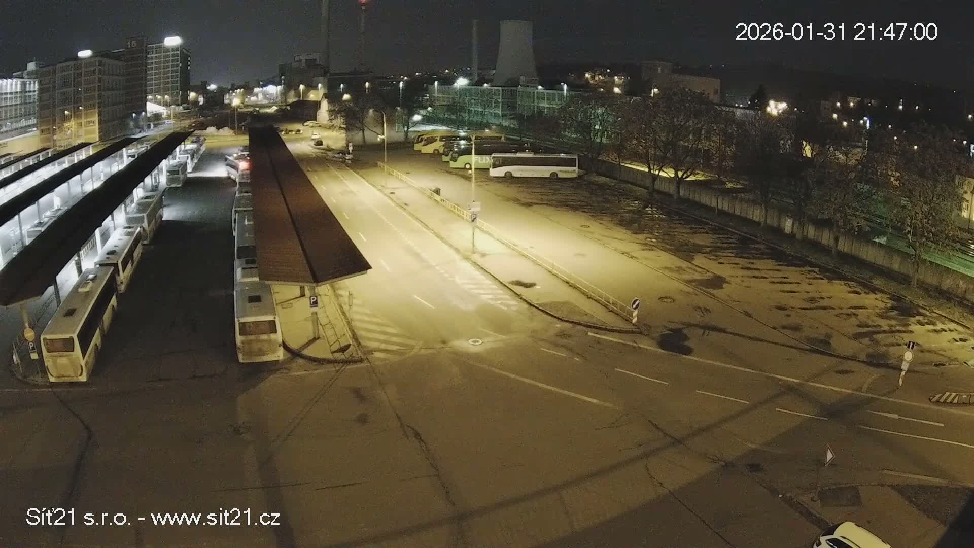 Zlín Main Train & Bus Station Live Cam -  Zlin 1, Zlin, Czechia