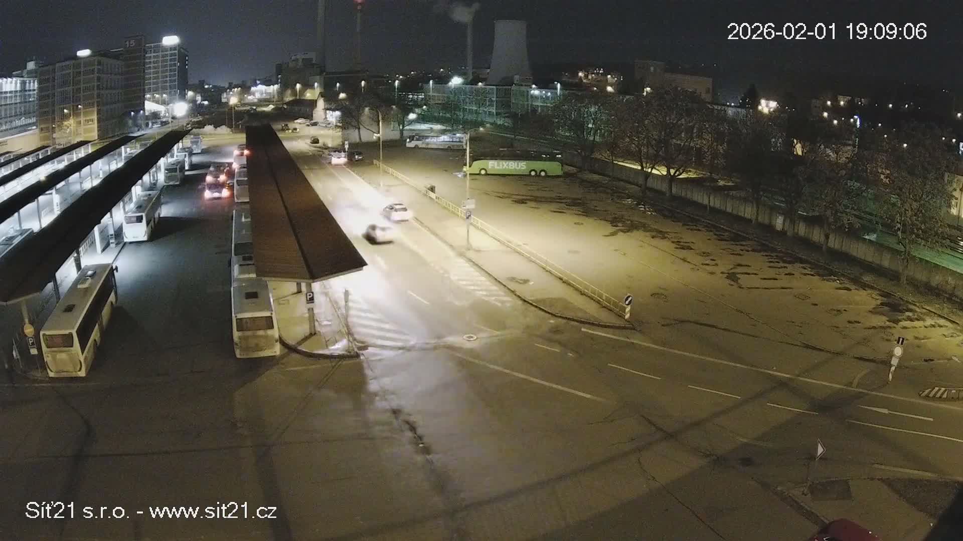Zlín Main Train & Bus Station Live Cam -  Zlin 1, Zlin, Czechia
