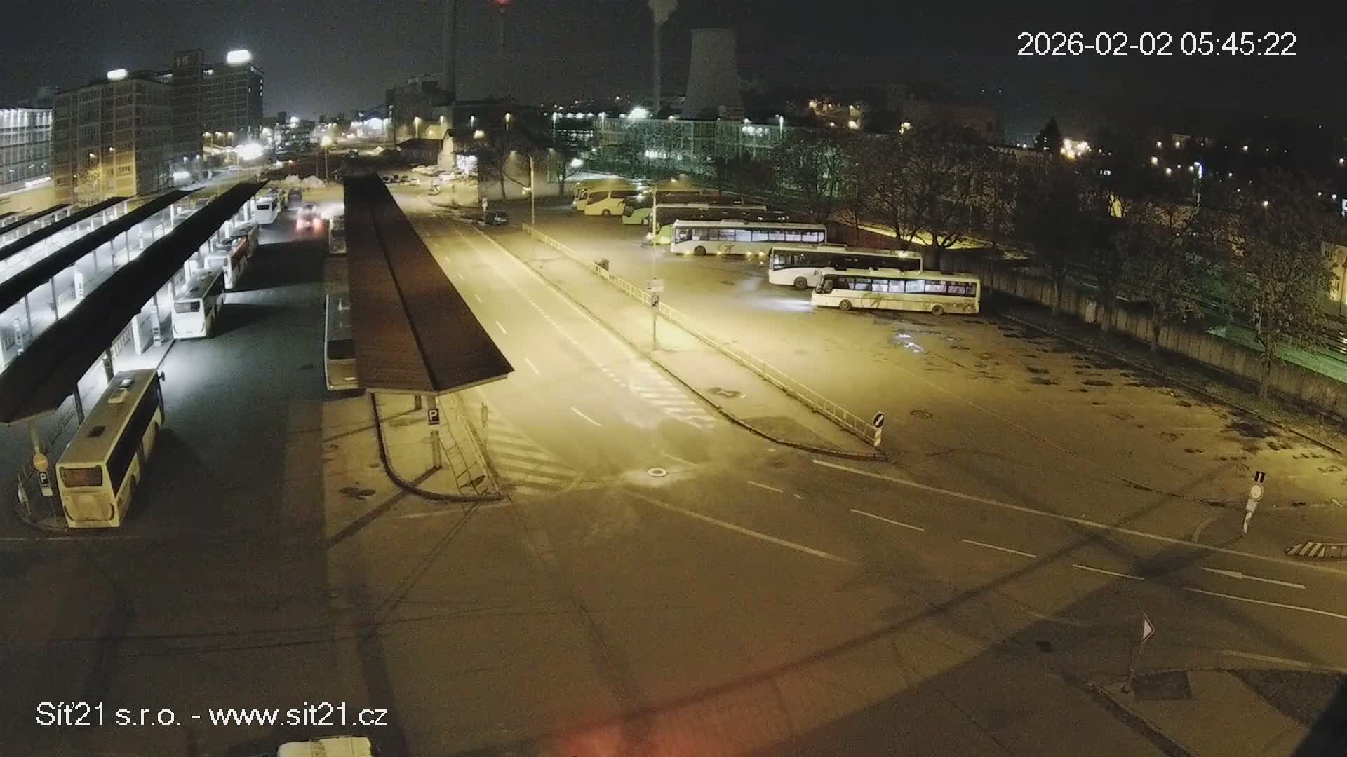 Zlín Main Train & Bus Station Live Cam -  Zlin 1, Zlin, Czechia
