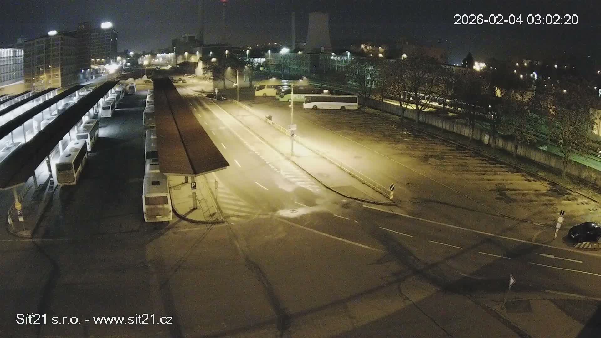 Zlín Main Train & Bus Station Live Cam -  Zlin 1, Zlin, Czechia